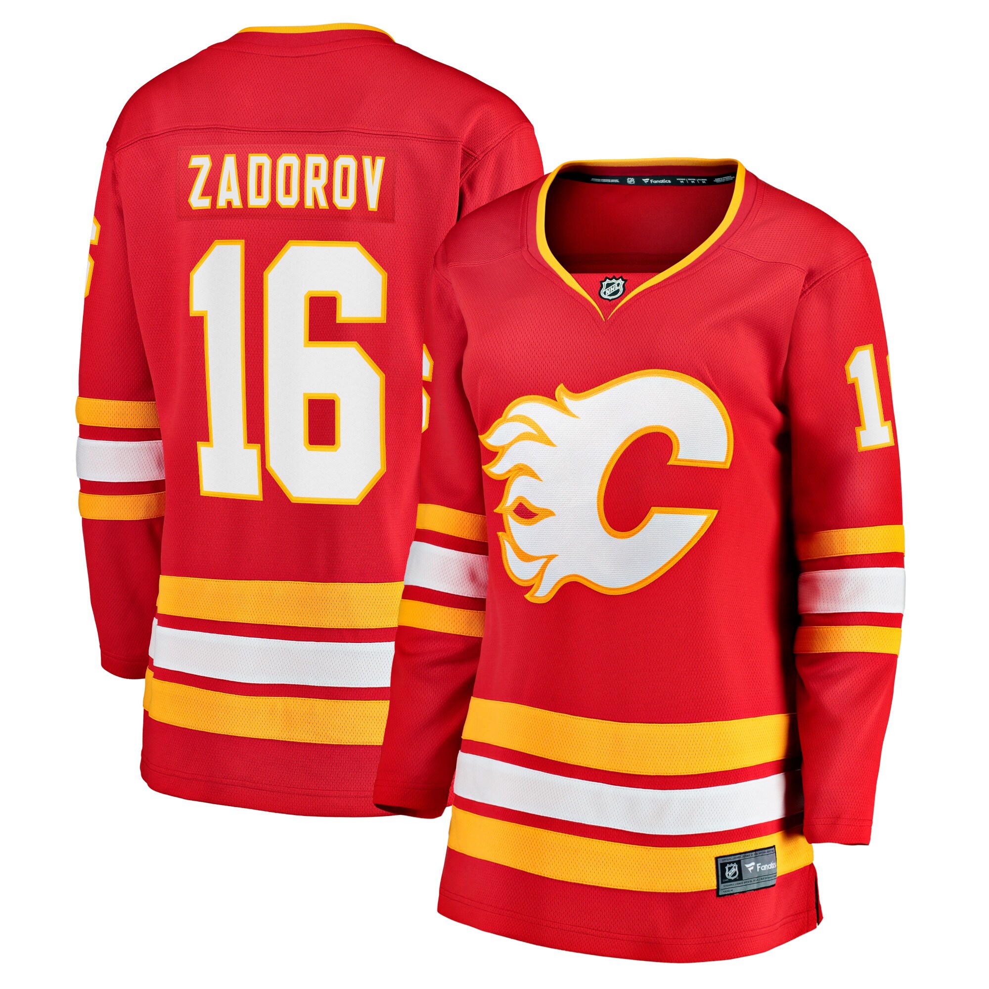 Nikita Zadorov Calgary Flames Women's Home Breakaway Player Jersey - Red