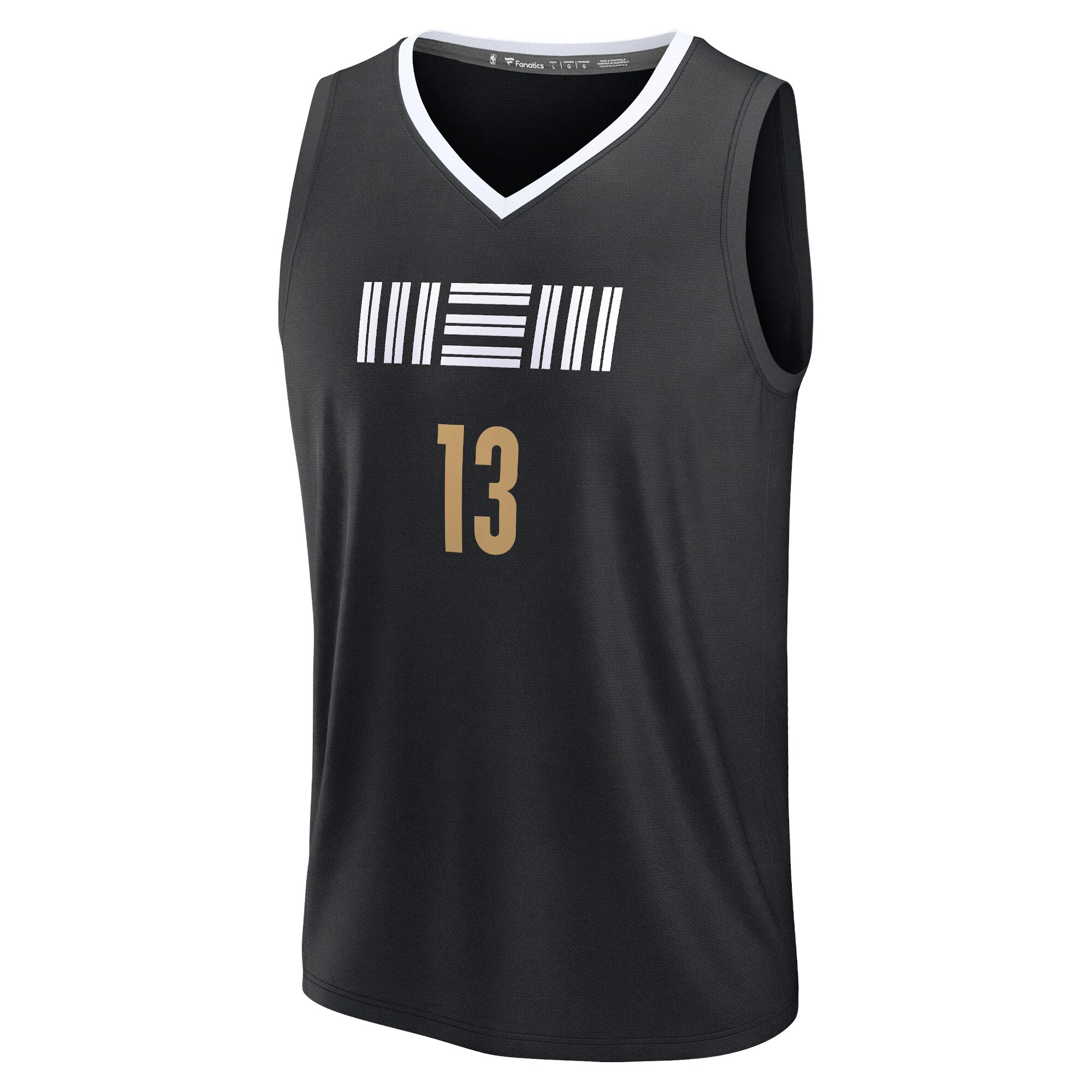 Unisex Memphis Grizzlies Jaren Jackson Jr.  Black 2023/24 Fast Break Jersey - City Edition