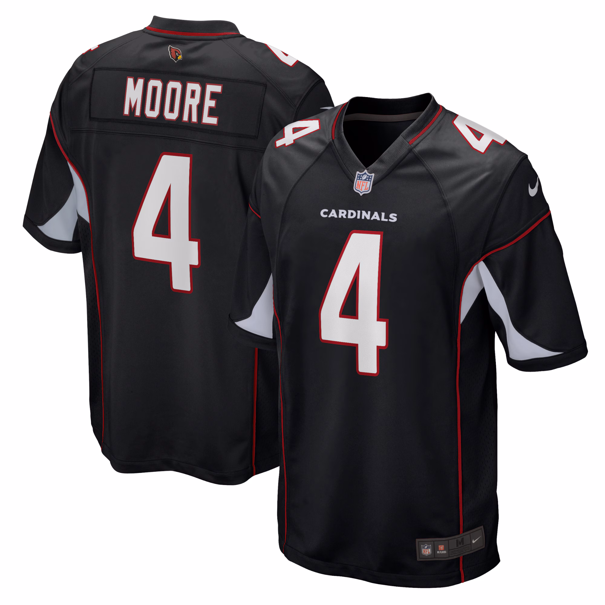 Rondale Moore Arizona Cardinals Game Jersey - Black