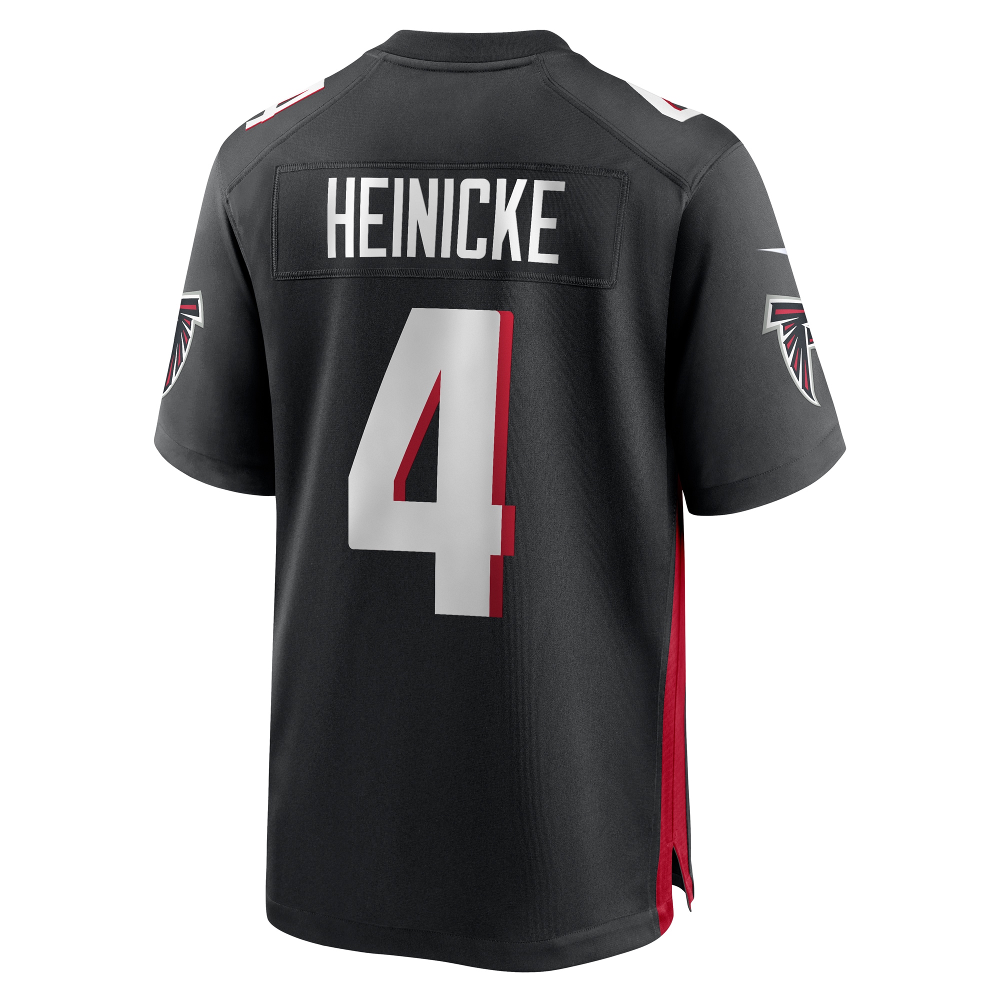 Taylor Heinicke Atlanta Falcons Game Player Jersey - Black