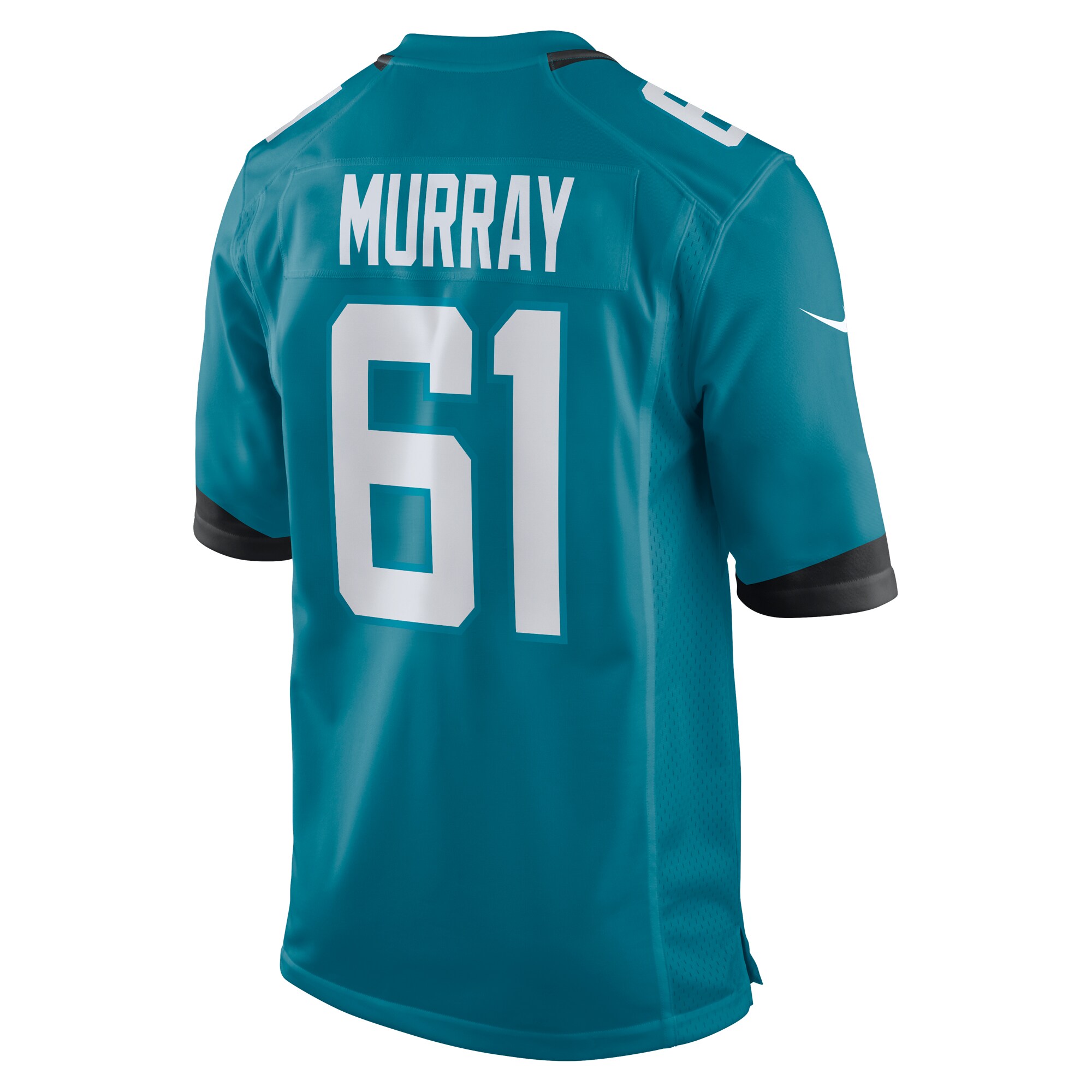 Jimmy Murray Jacksonville Jaguars  Home Game Player Jersey - Teal