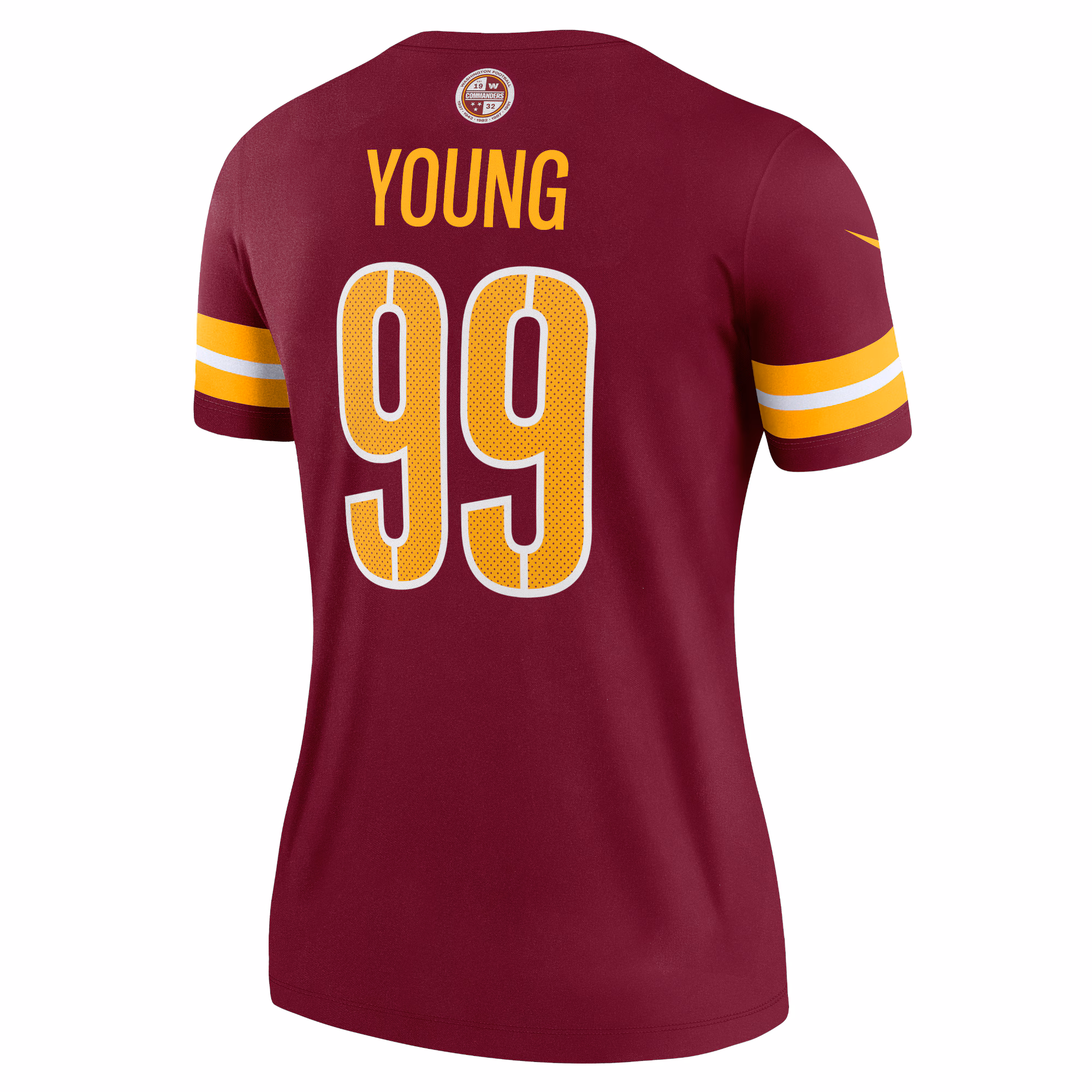 Chase Young Washington Commanders Women's Alternate Legend Jersey - Black