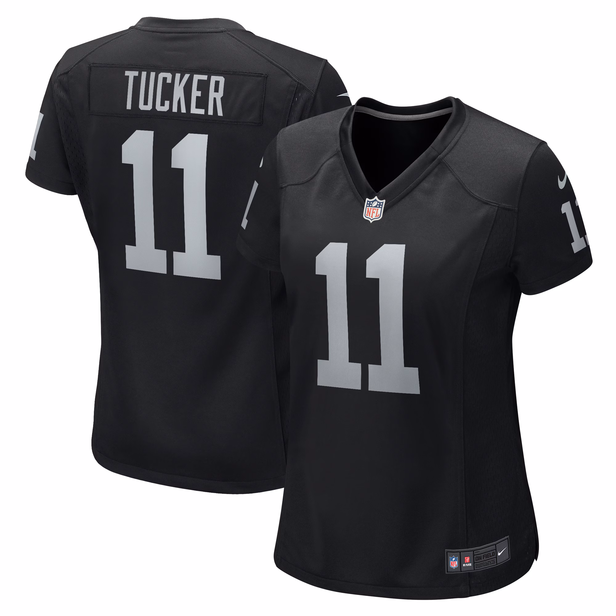 Tre Tucker Las Vegas Raiders Women's Team Game Jersey -  Black