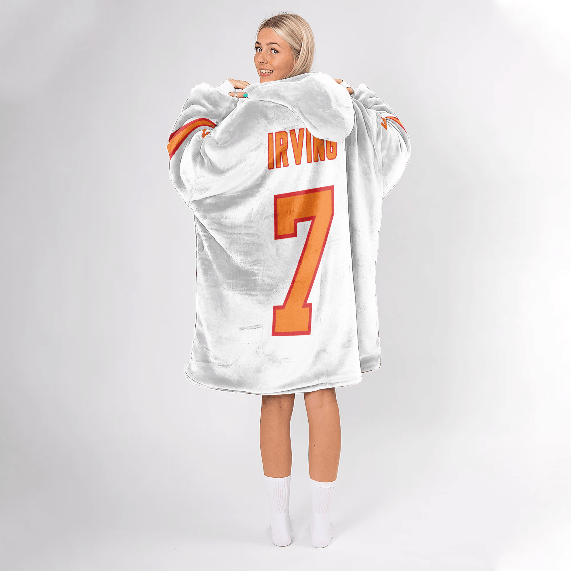 Adult B.I 7 Tampa Bay Football Unisex Blanket Hoodie