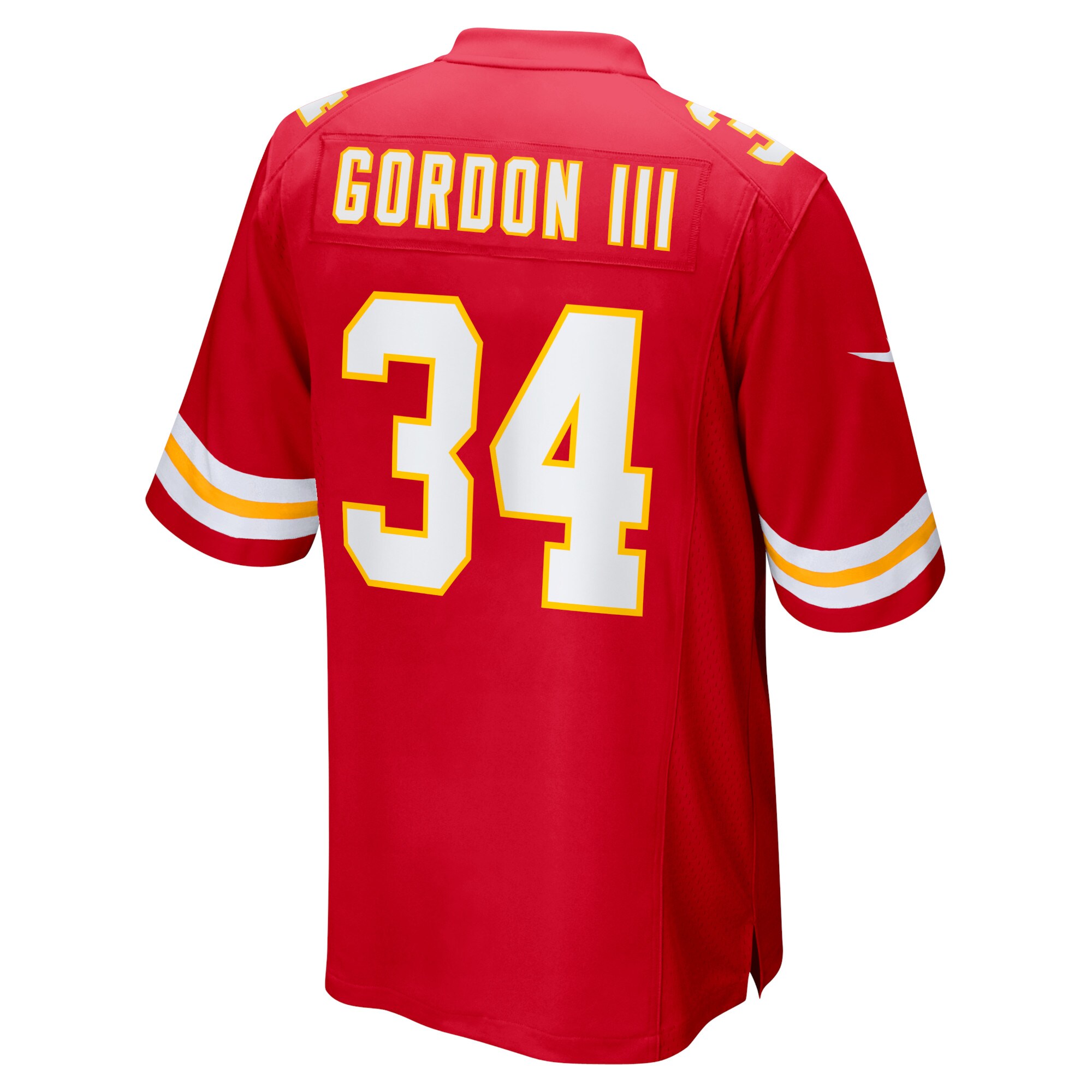 Melvin Gordon III Kansas City Chiefs  Home Game Player Jersey - Red