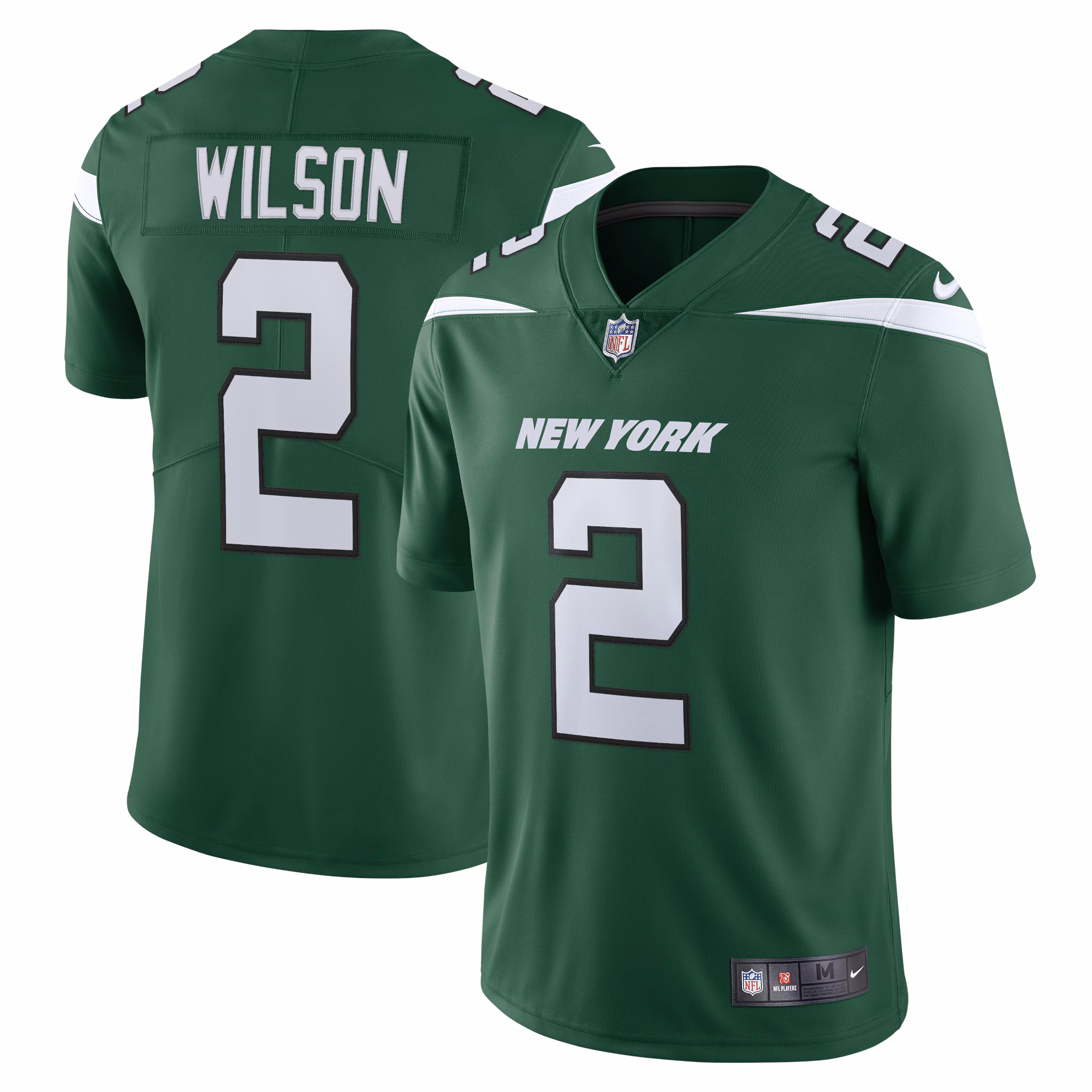 Zach Wilson New York Jets Vapor Limited Jersey - Gotham Green