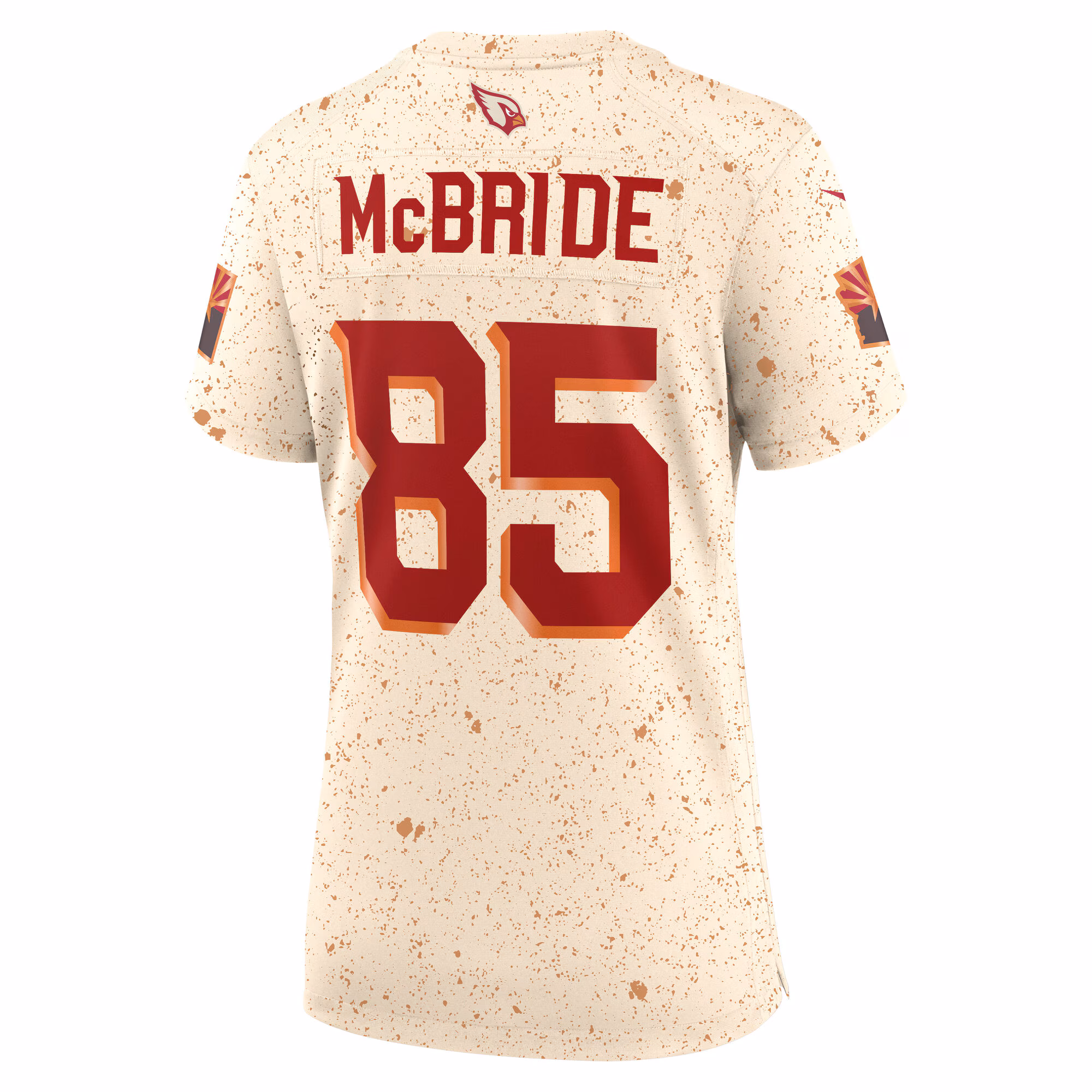 Trey McBride #85 Arizona Cardinals Women's 2025 Rivalries Collection Game Jersey - Natural