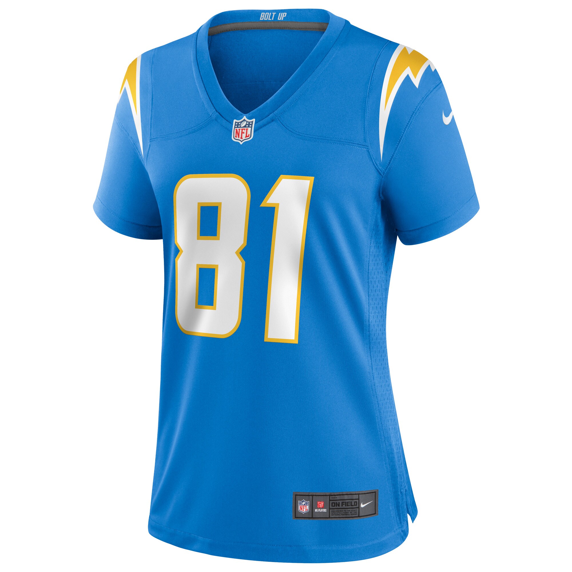 Mike Williams Los Angeles Chargers  Women's Game Jersey - Powder Blue