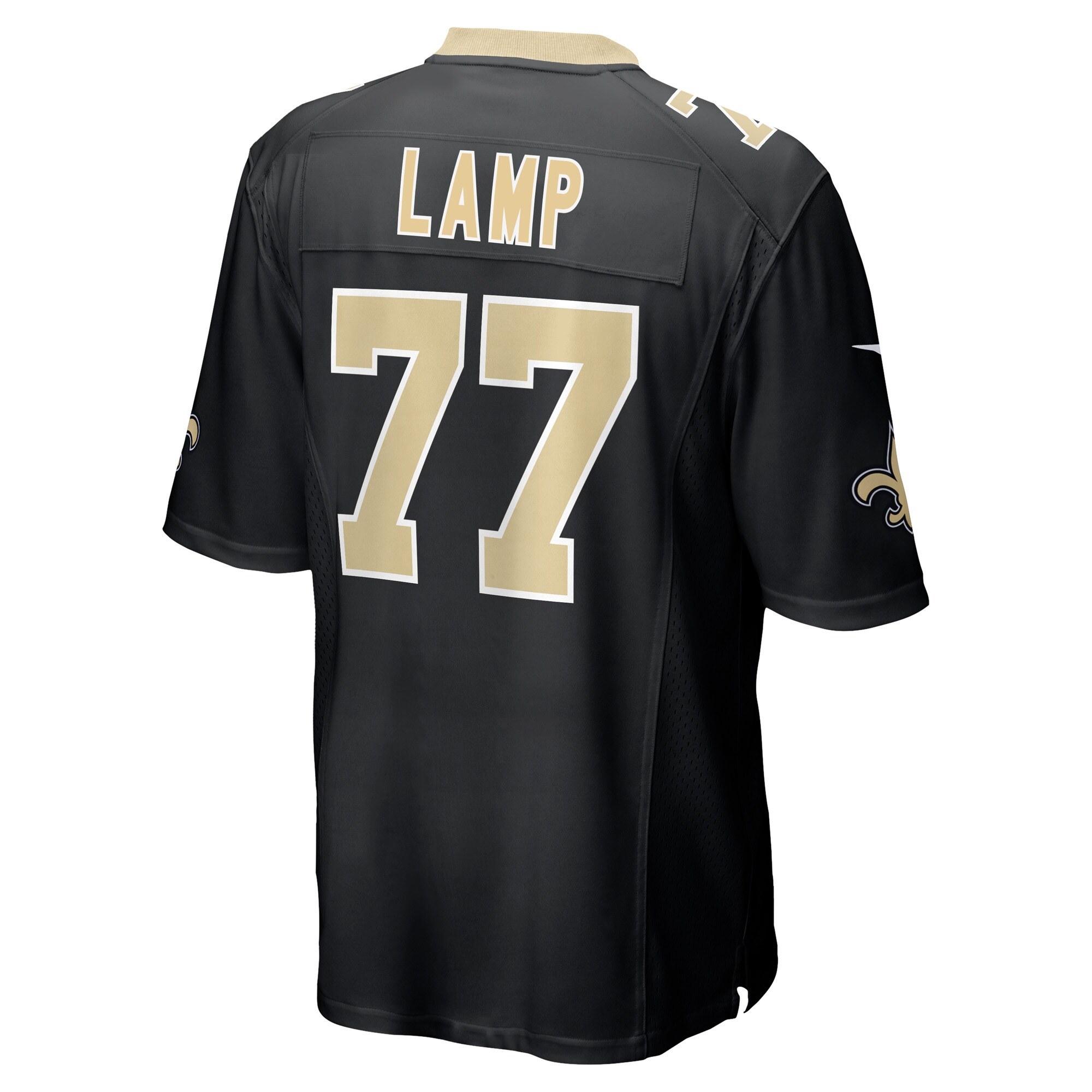 Forrest Lamp New Orleans Saints Game Player Jersey - Black