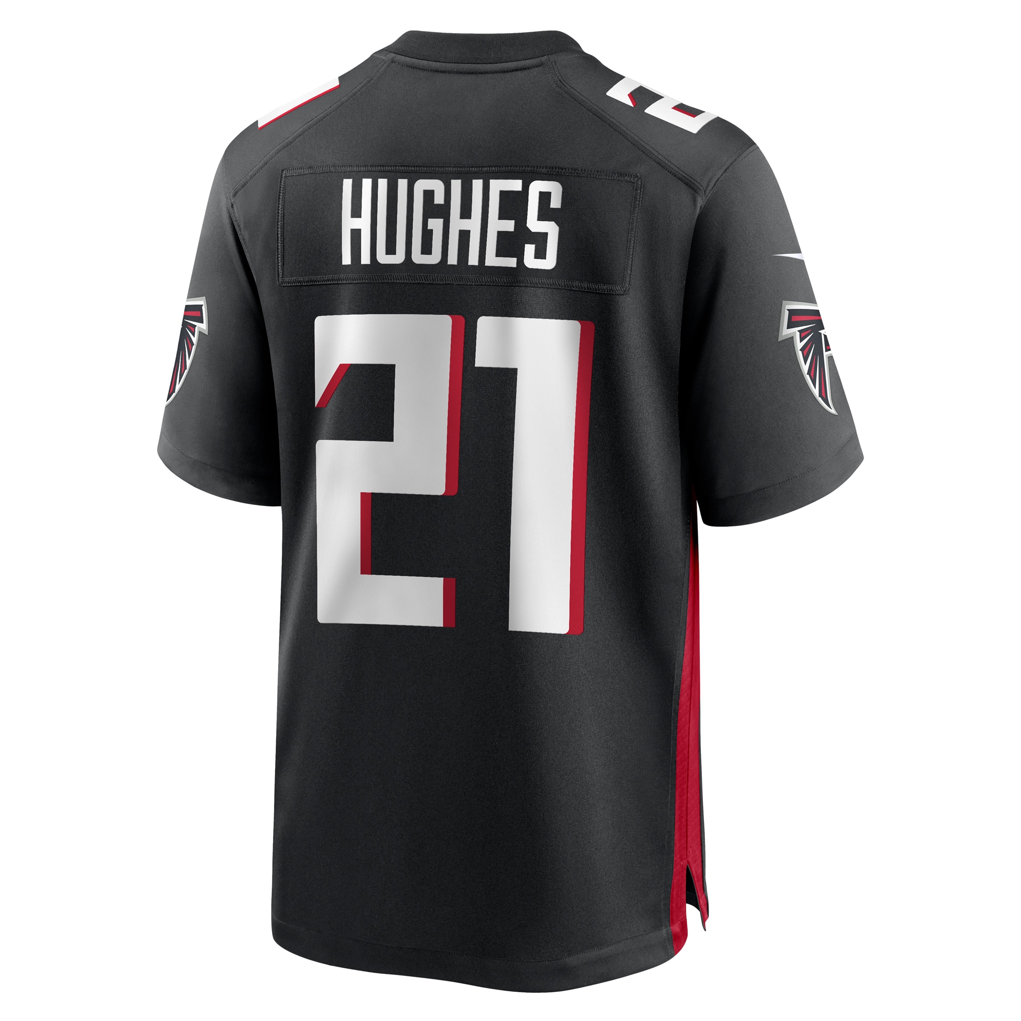 Mike Hughes Atlanta Falcons Game Player Jersey - Black