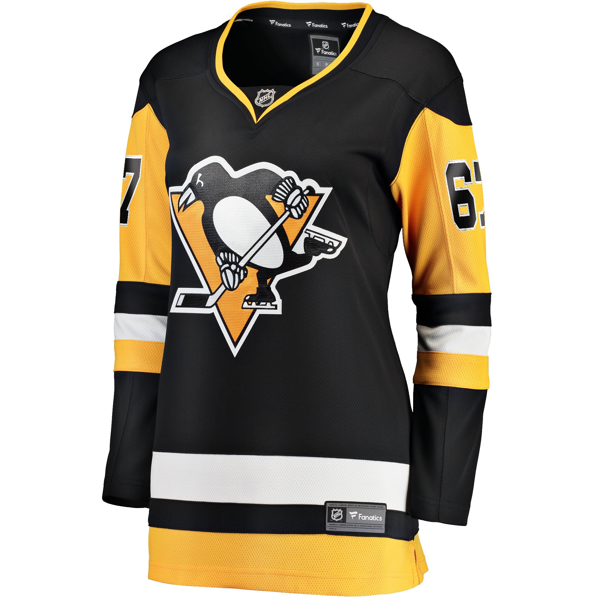 Rickard Rakell Pittsburgh Penguins Women's Home Breakaway Player Jersey - Black