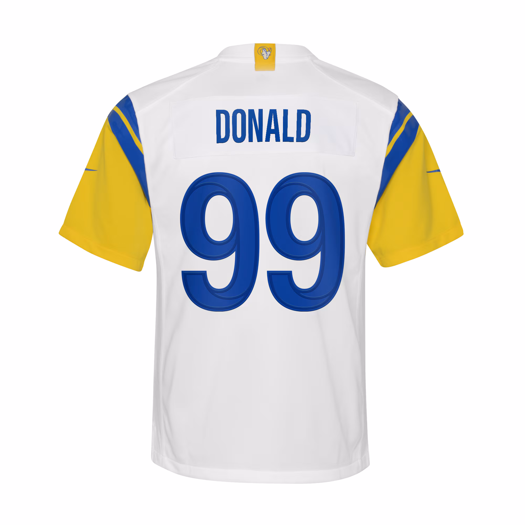 Aaron Donald Los Angeles Rams Youth Game Jersey - White