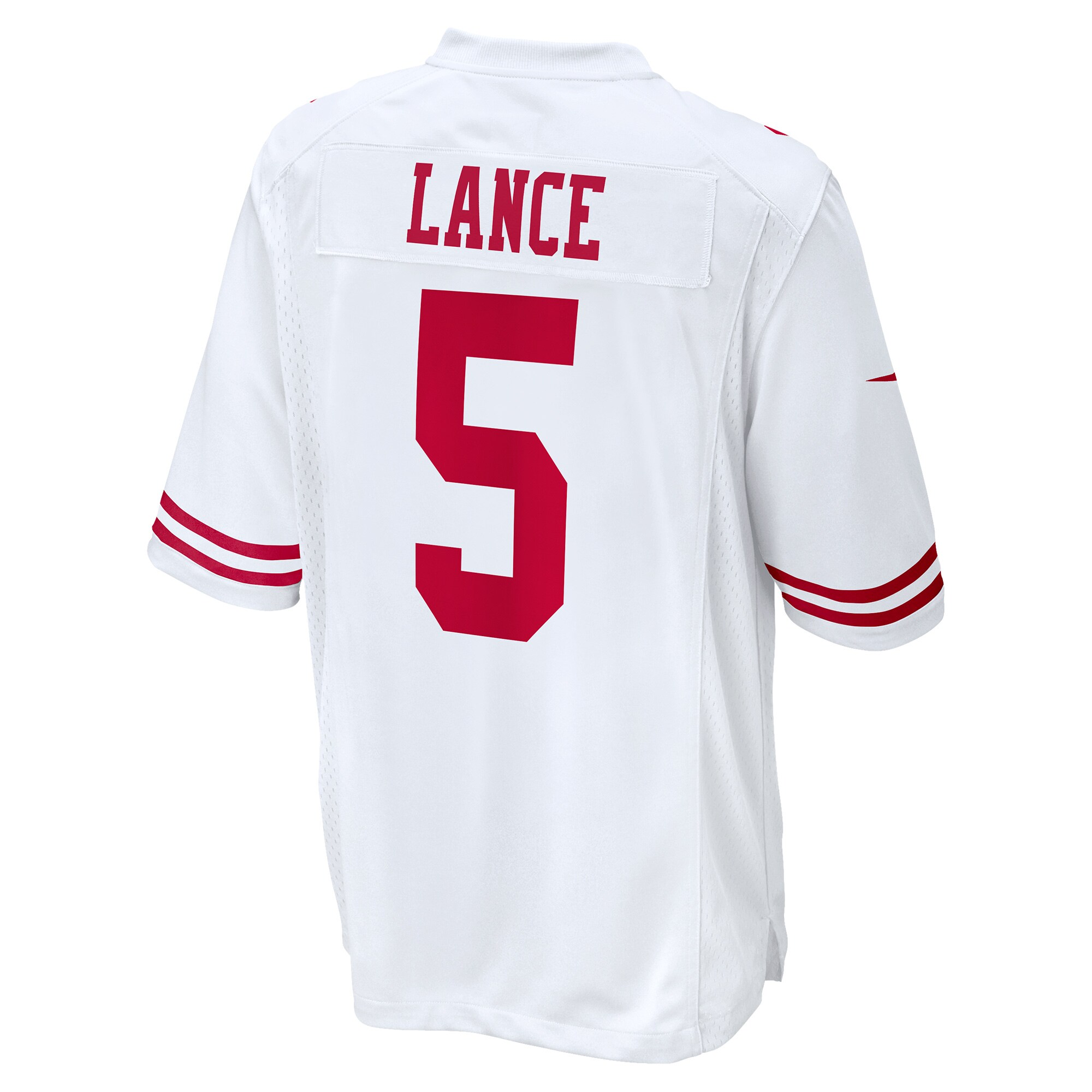 Trey Lance San Francisco 49ers  Game Jersey - White
