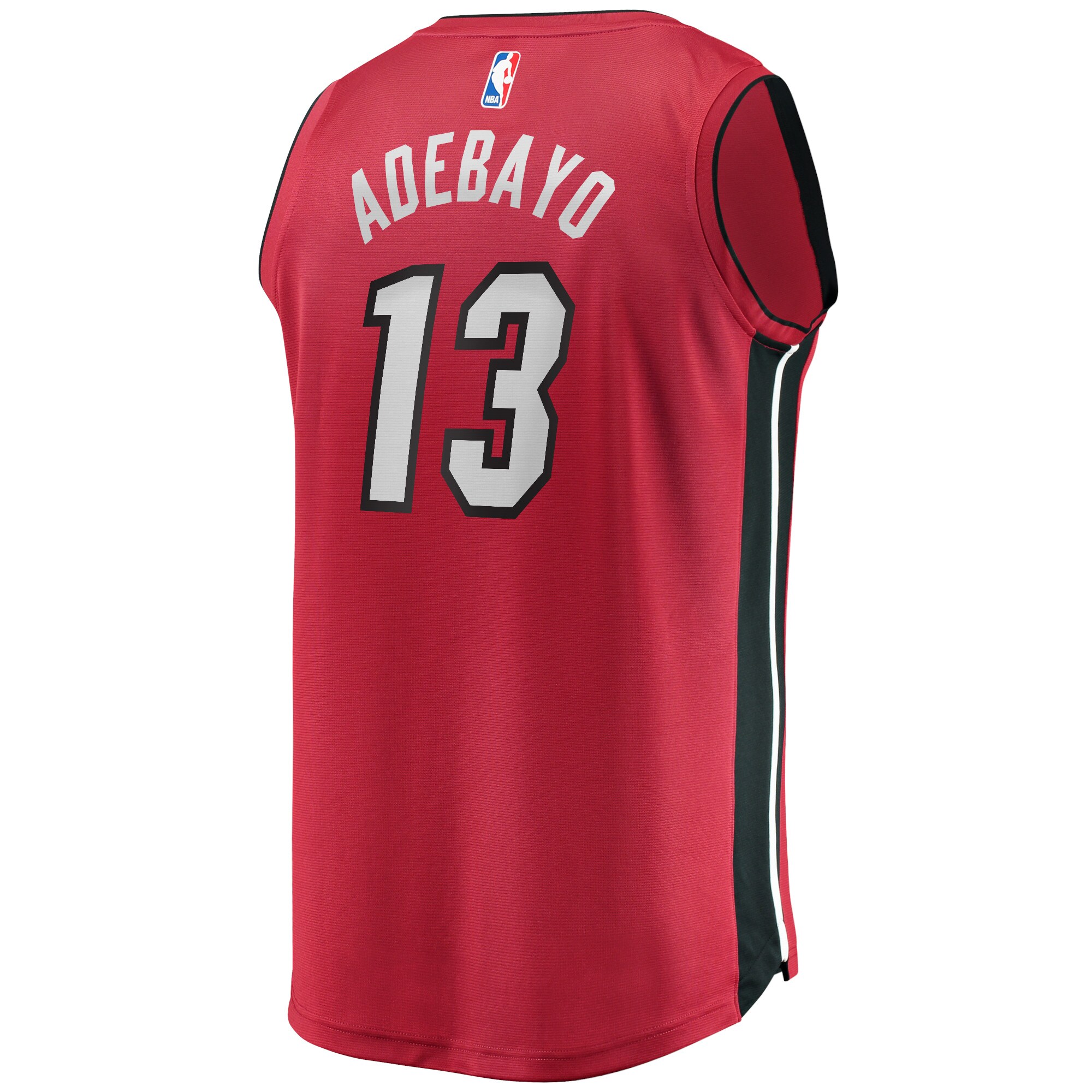 Bam Adebayo Miami Heat  Youth Fast Break Replica Player Jersey - Statement Edition - Red