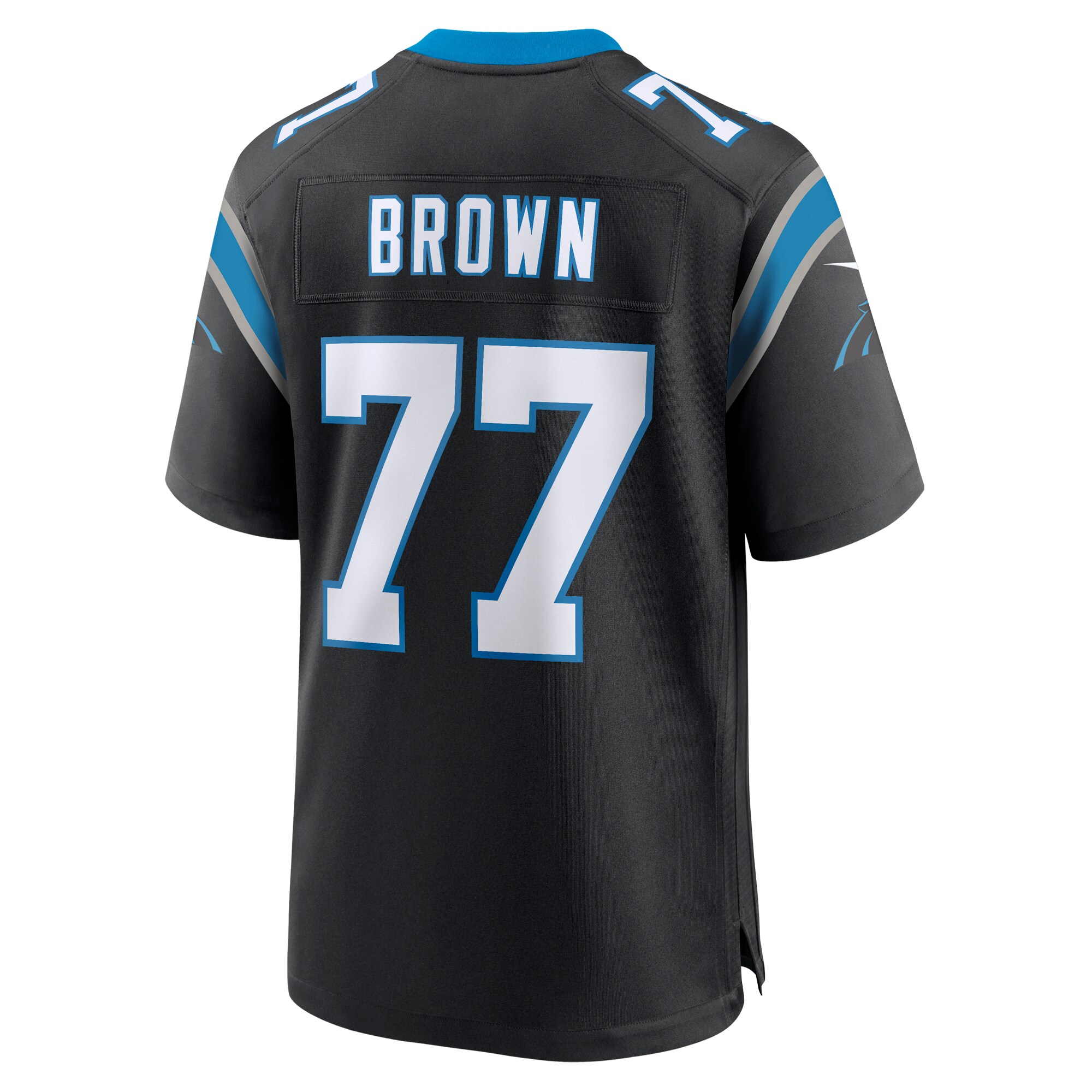Deonte Brown Carolina Panthers Team Game Jersey - Black