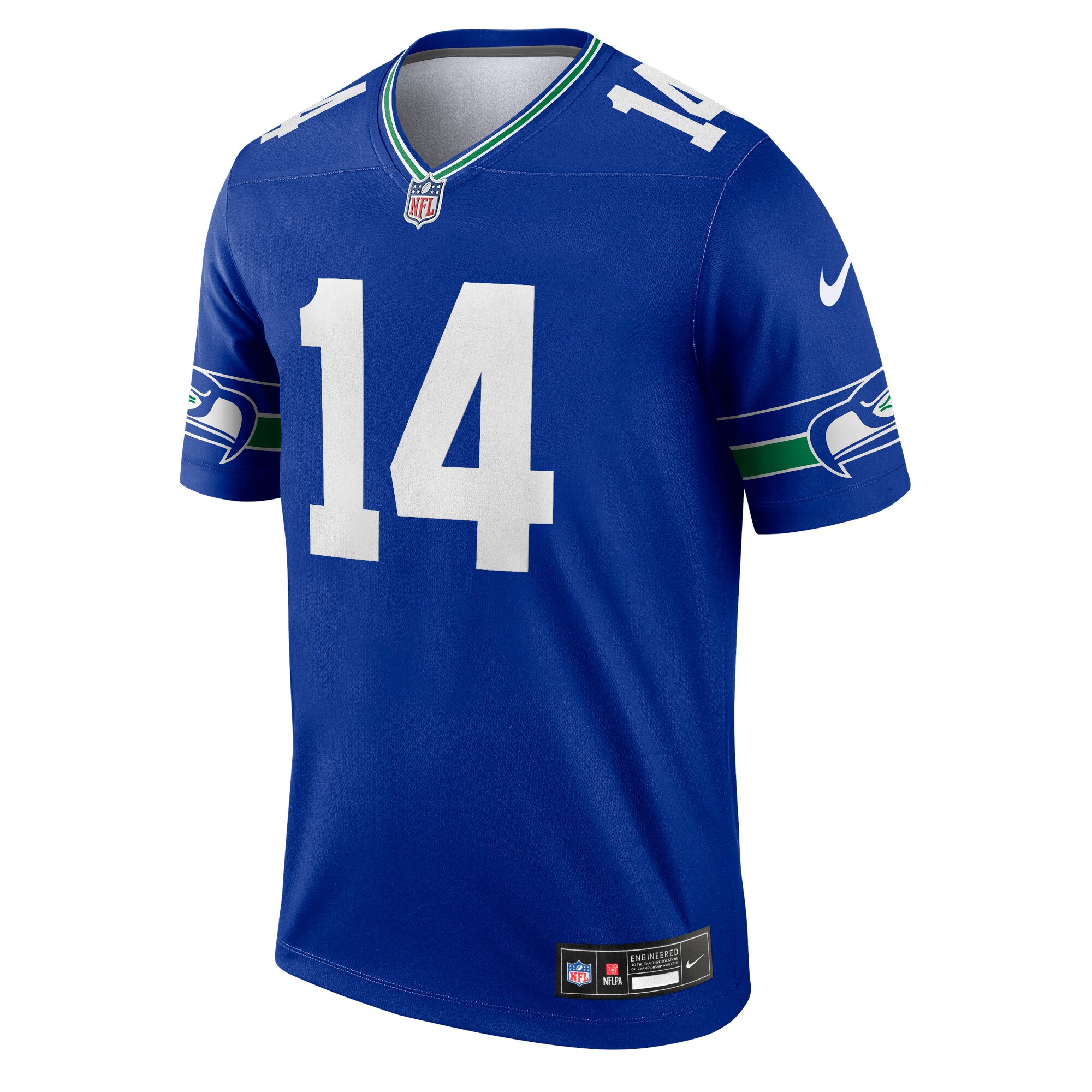DK Metcalf Seattle Seahawks  Throwback Legend Player Jersey - Royal
