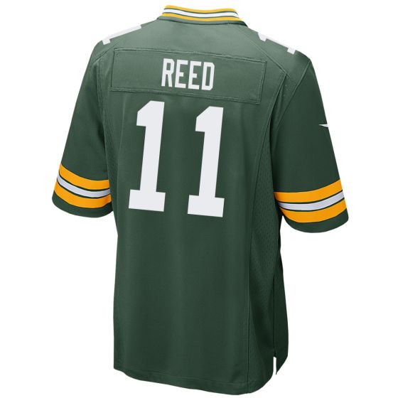 Green Bay Packers #11 Jayden Reed Home Game Jersey-Fir Green