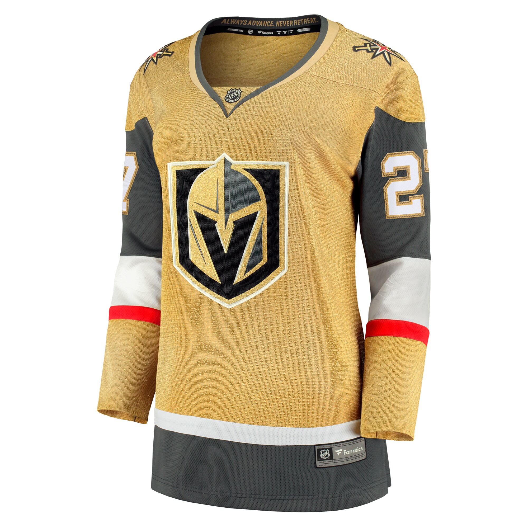 Shea Theodore Vegas Golden Knights Women's Home Breakaway Jersey - Gold