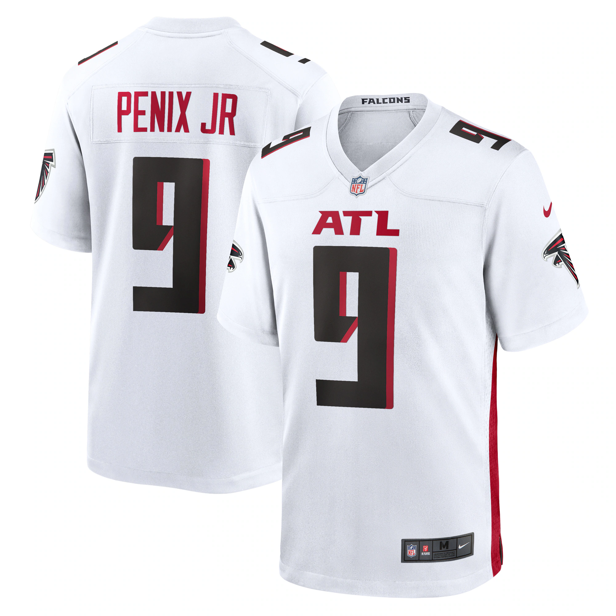 Michael Penix Jr. Atlanta Falcons Game Jersey -  White