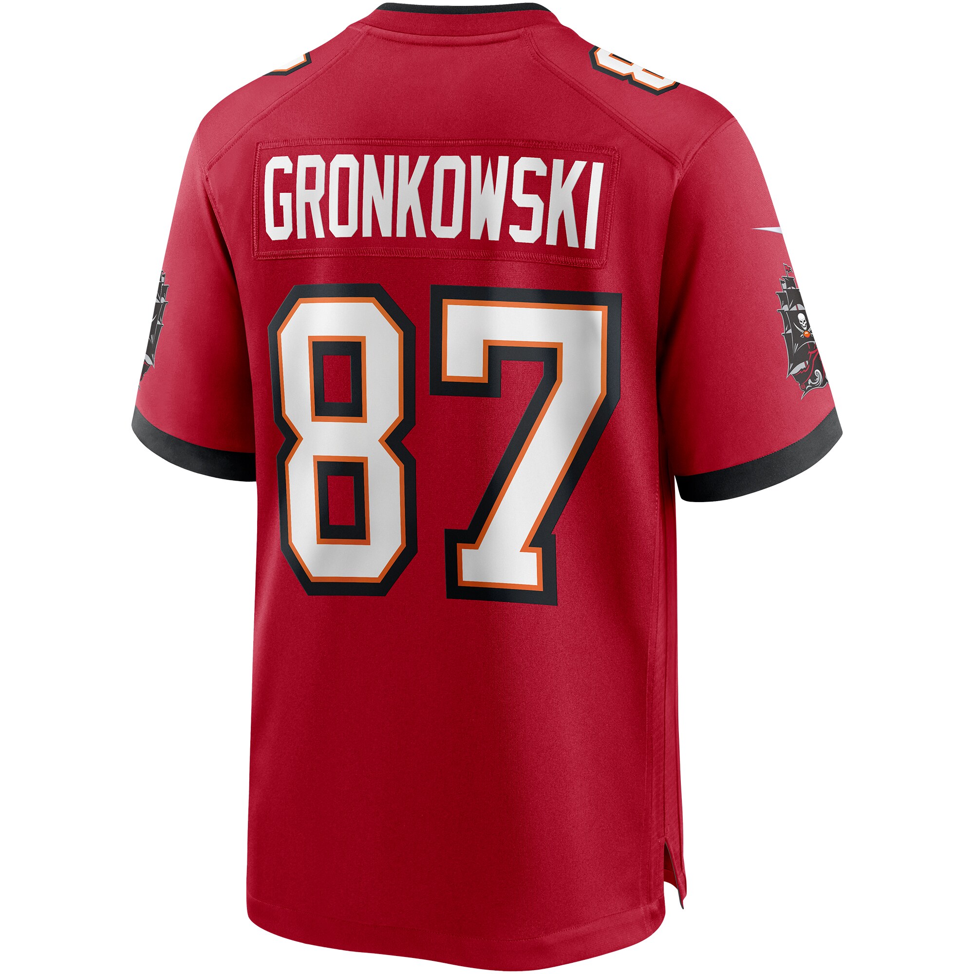 Rob Gronkowski Tampa Bay Buccaneers  Game Jersey - Red