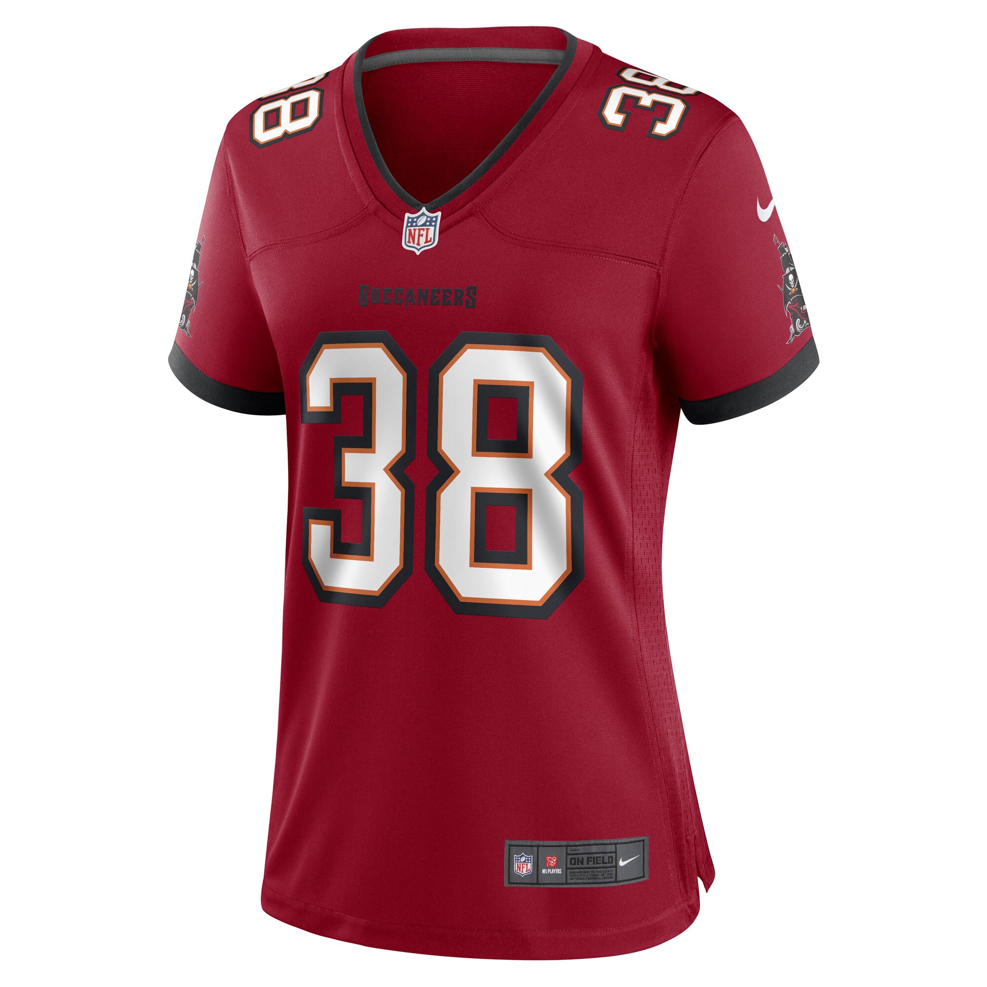 Kenjon Barner Tampa Bay Buccaneers  Women's Game Player Jersey - Red