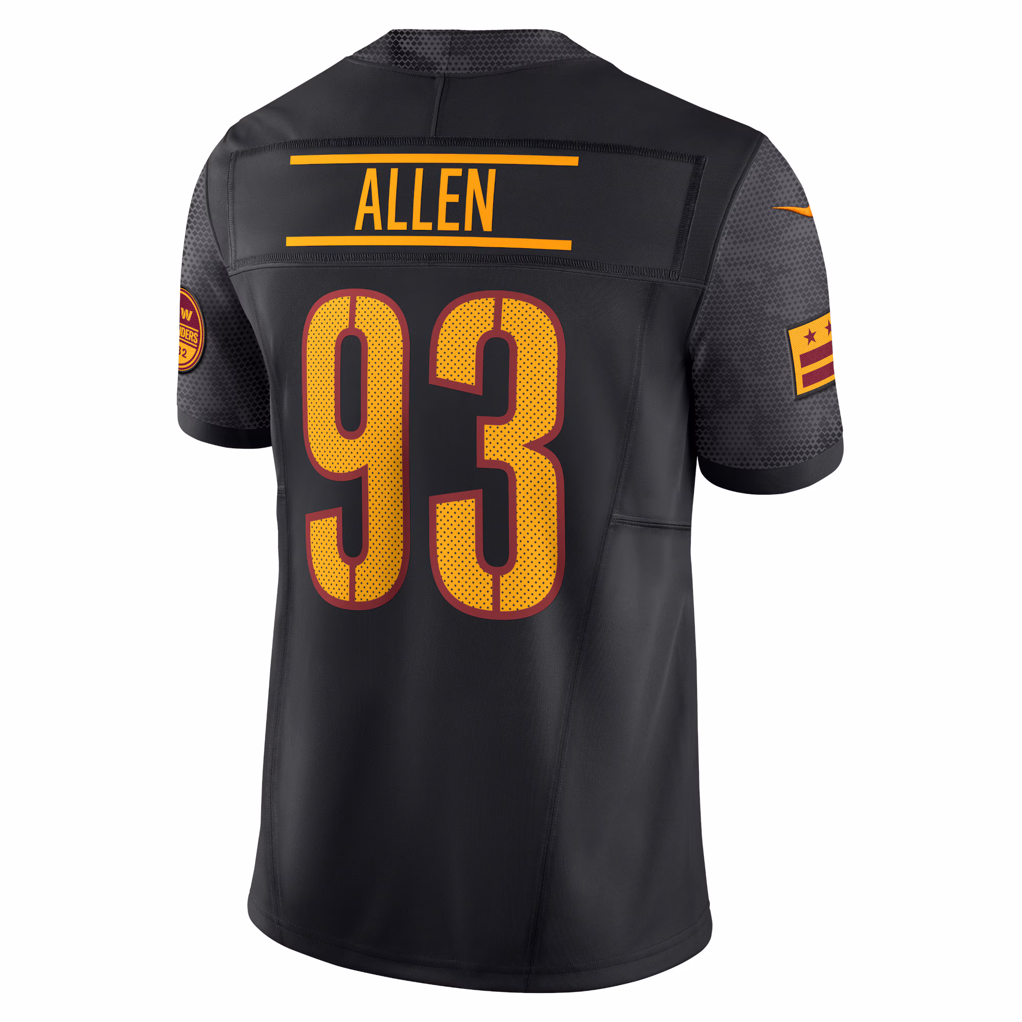 Jonathan Allen Washington Commanders Vapor F.U.S.E. Limited Jersey - Burgundy