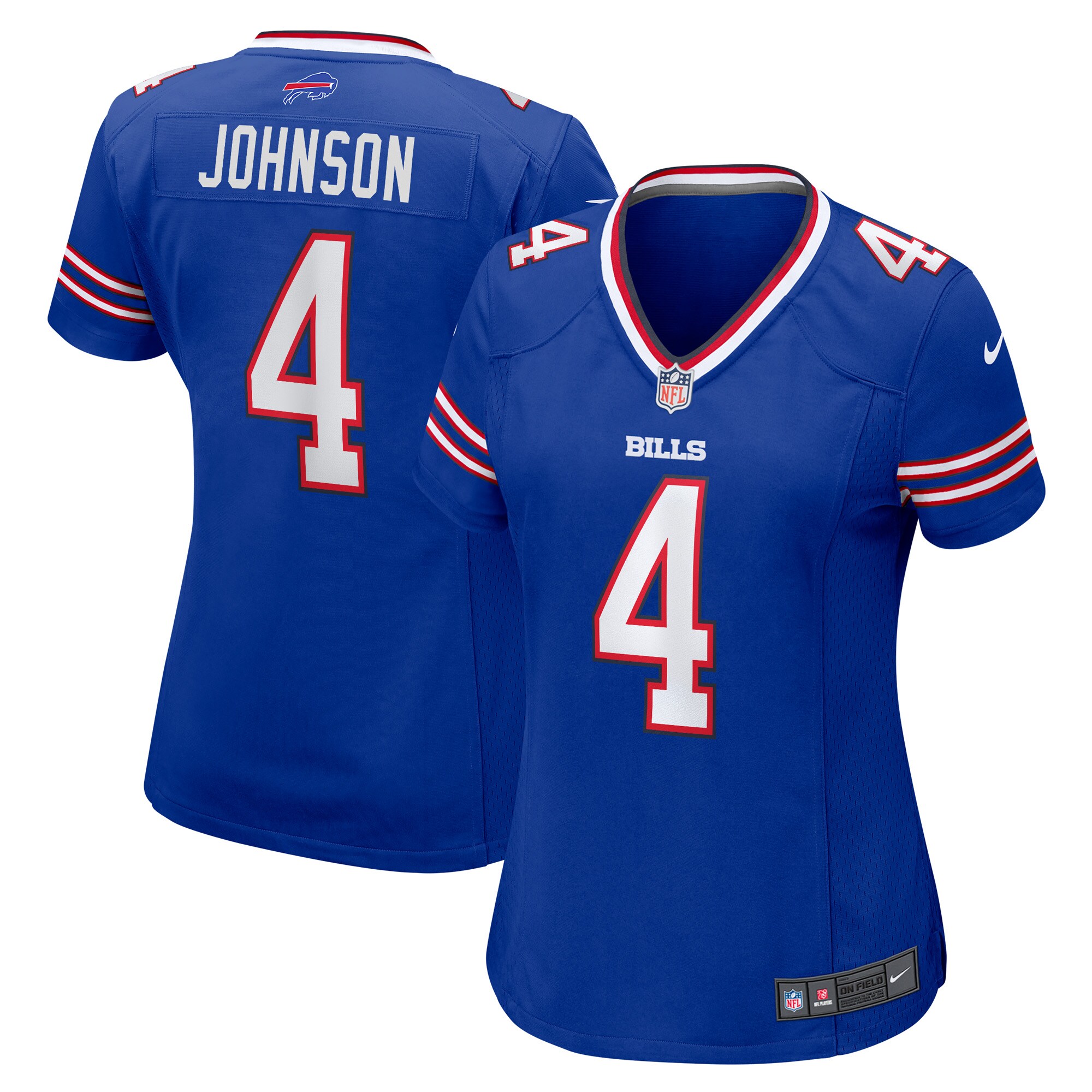 Jaquan Johnson Buffalo Bills  Women's Game Player Jersey - Royal