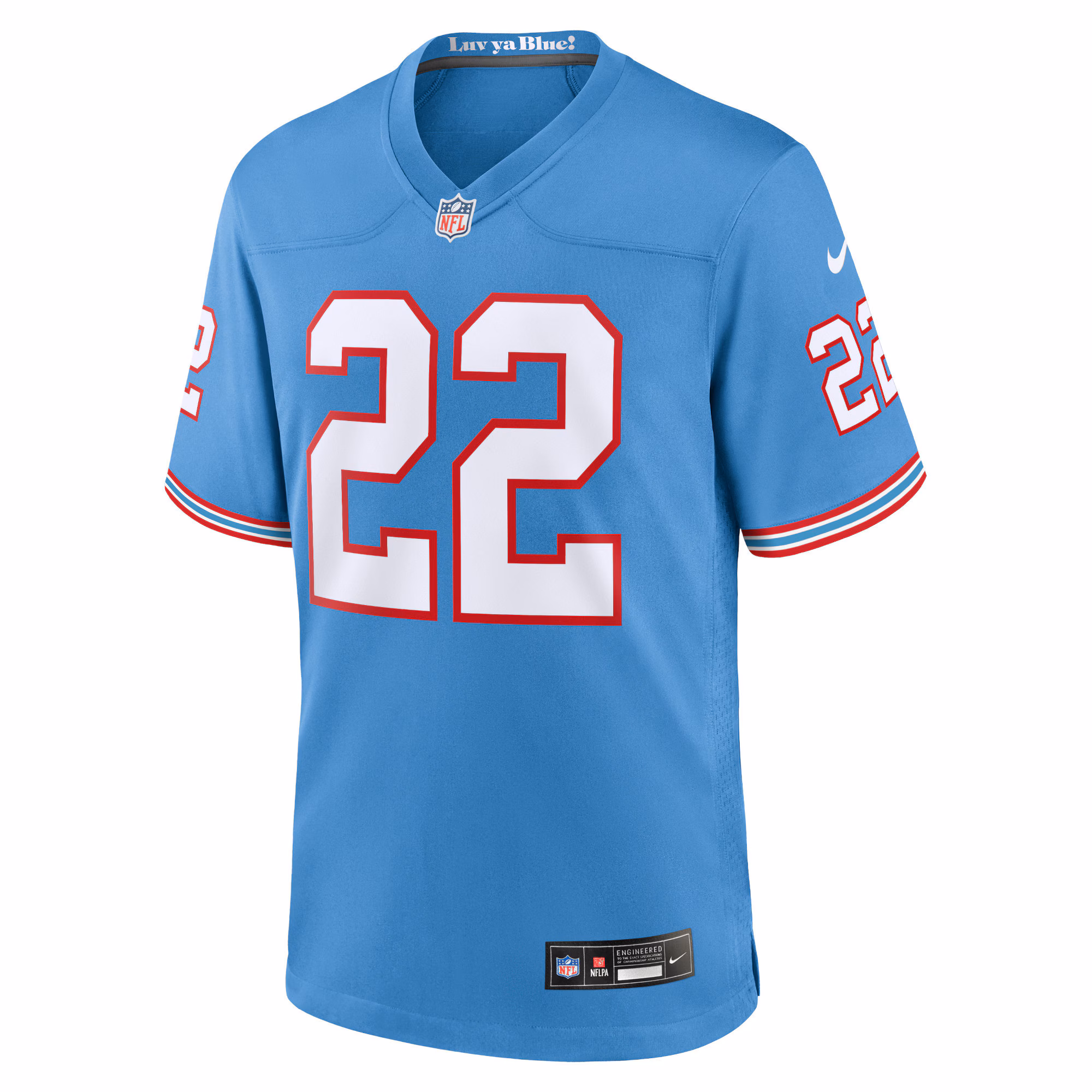 Derrick Henry Tennessee Titans Youth Game Jersey - Light Blue