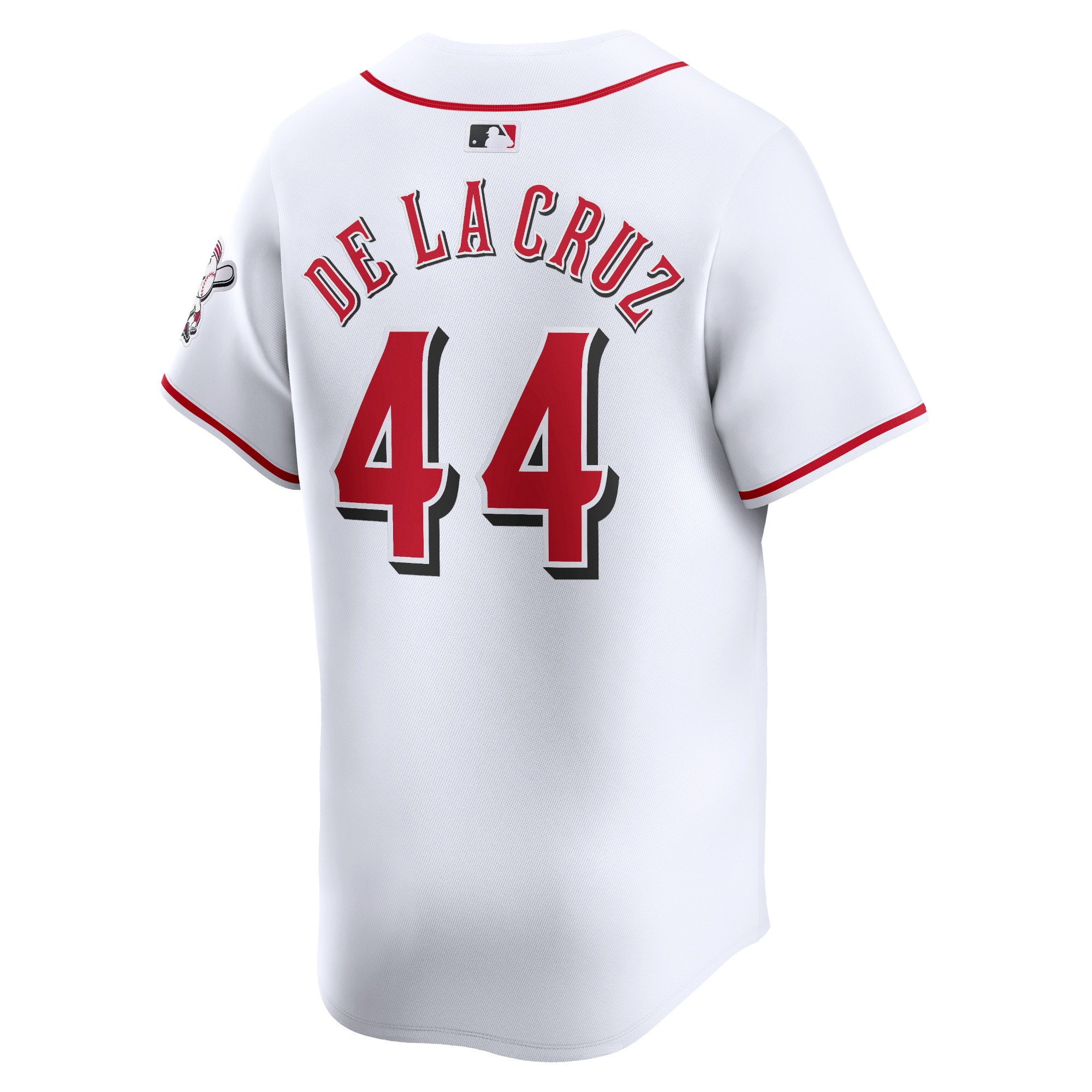 Men's Cincinnati Reds Elly De La Cruz  White Home Limited Player Jersey
