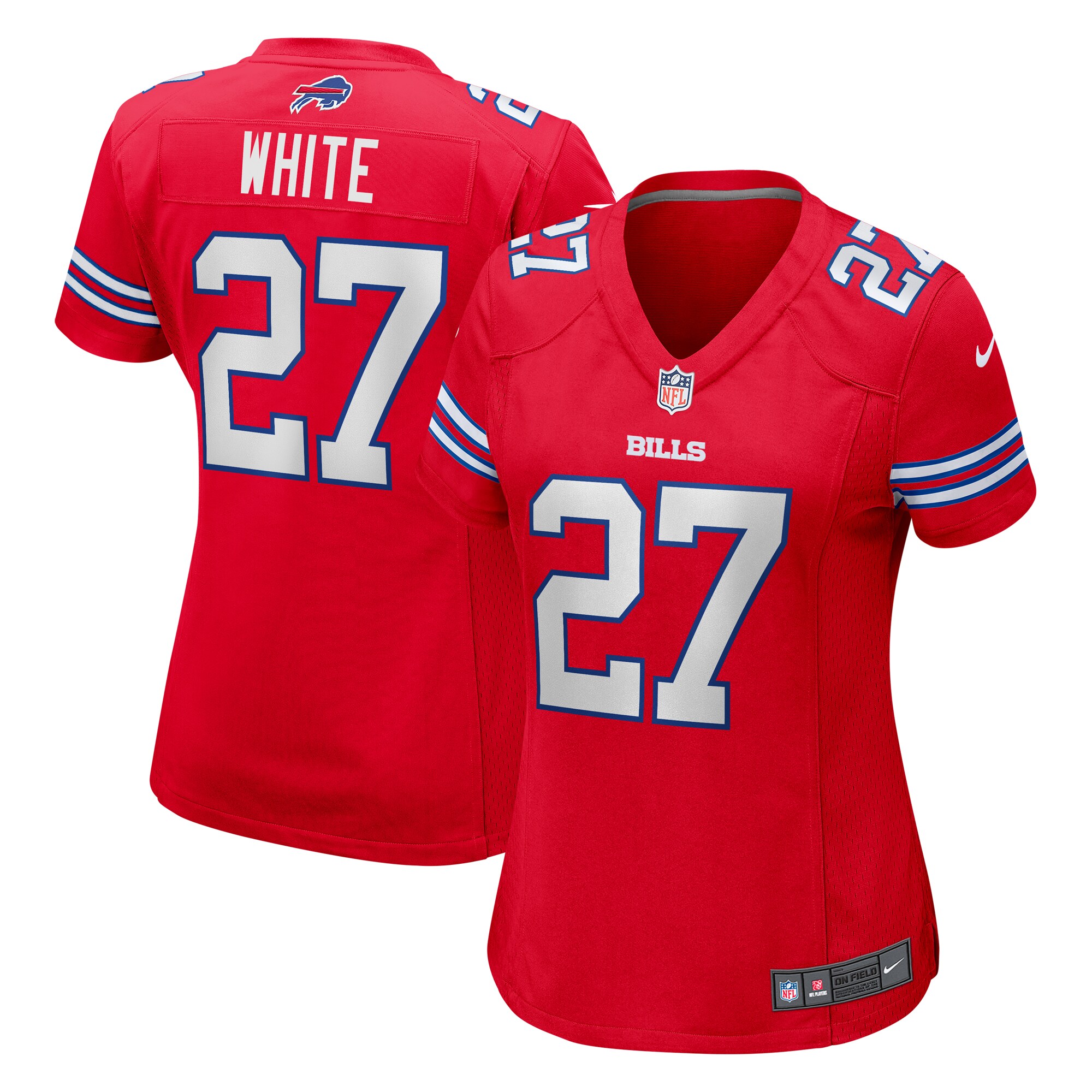 Tre'Davious White Buffalo Bills  Women's Alternate Game Jersey - Red