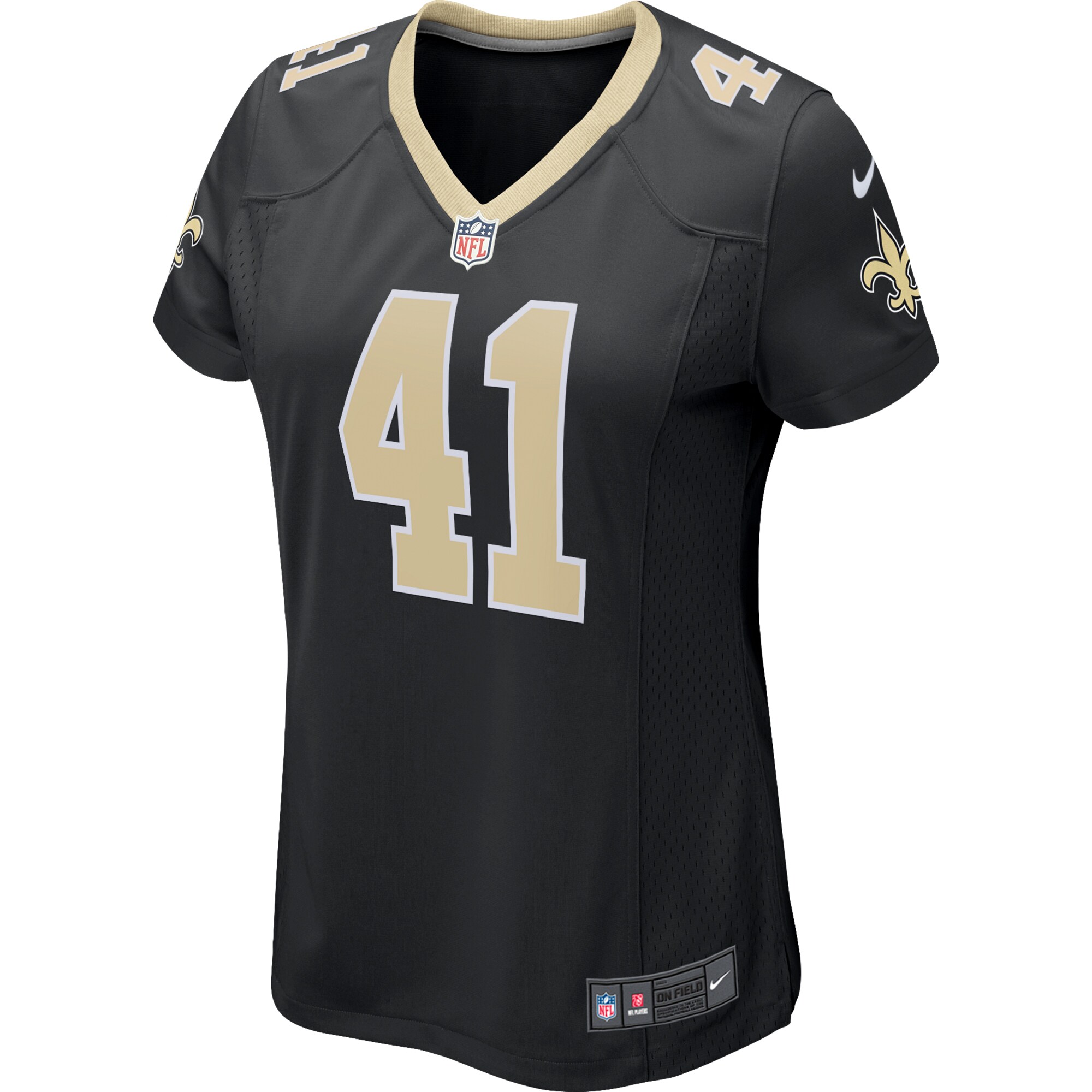 Alvin Kamara New Orleans Saints Women's Game Jersey - Black