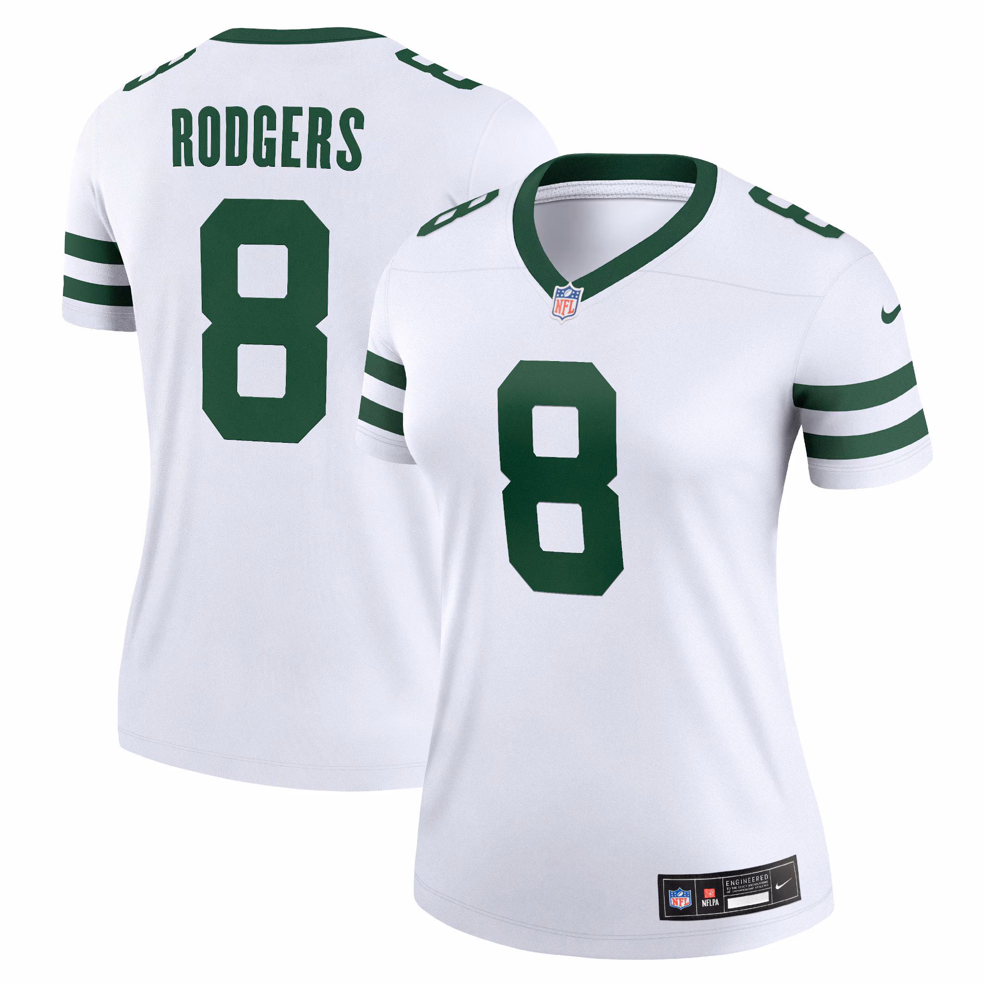 Aaron Rodgers New York Jets Women's Legend Player Jersey - Legacy White