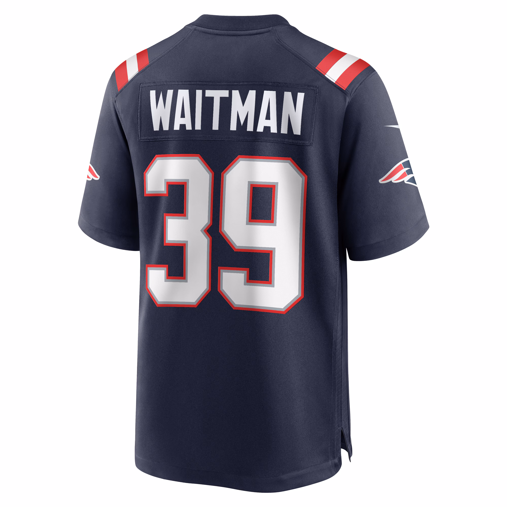 Corliss Waitman New England Patriots Team Game Jersey -  Navy