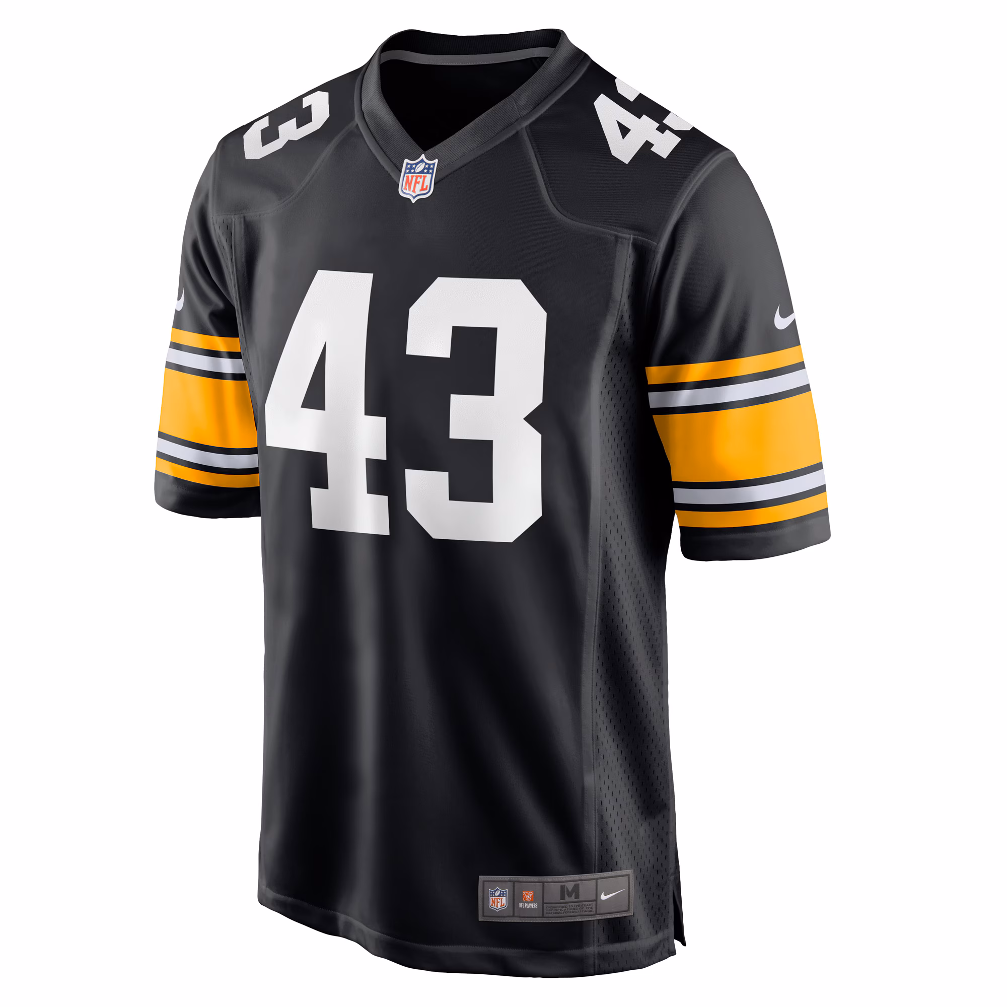 Troy Polamalu Pittsburgh Steelers Retired Player Jersey - Black
