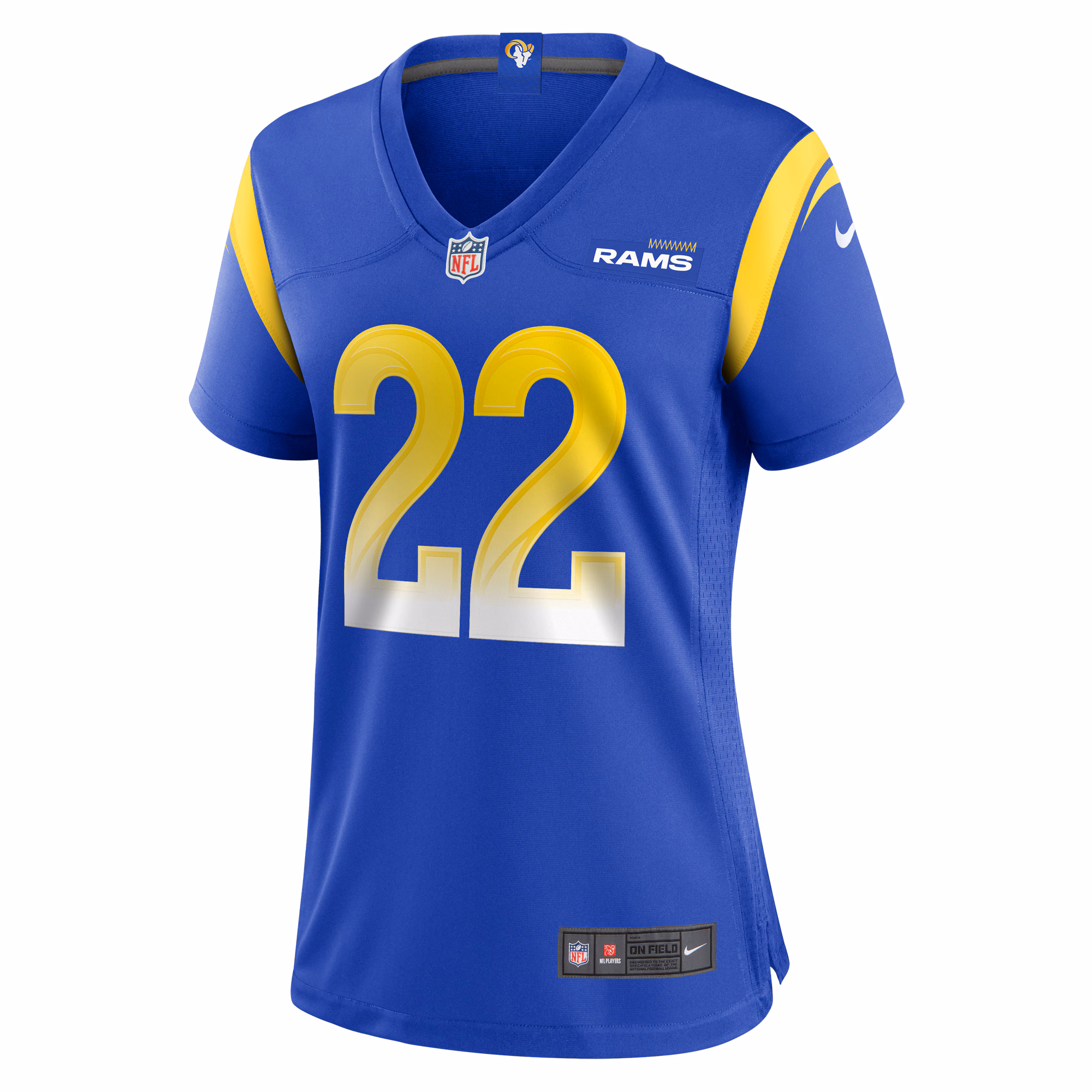Blake Corum Los Angeles Rams Women's  Game Jersey -  Royal