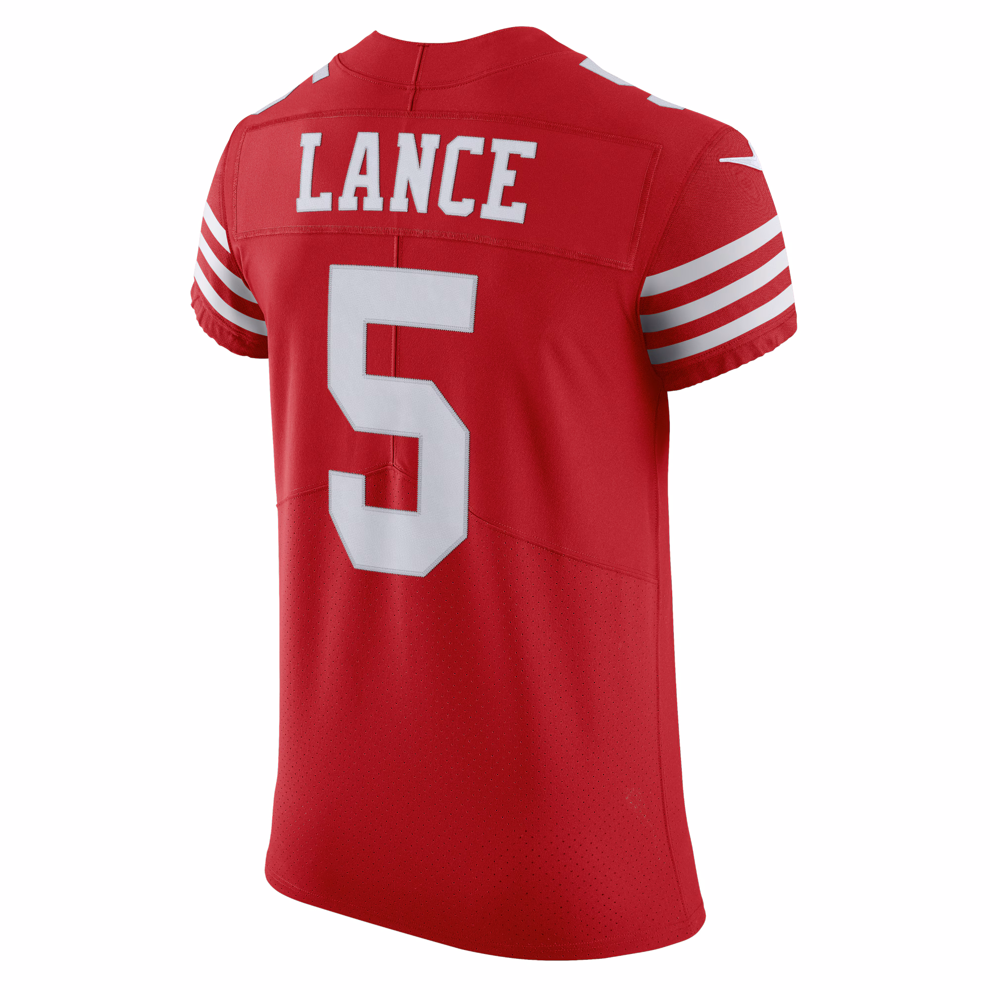 Trey Lance San Francisco 49ers Vapor Elite Jersey - White
