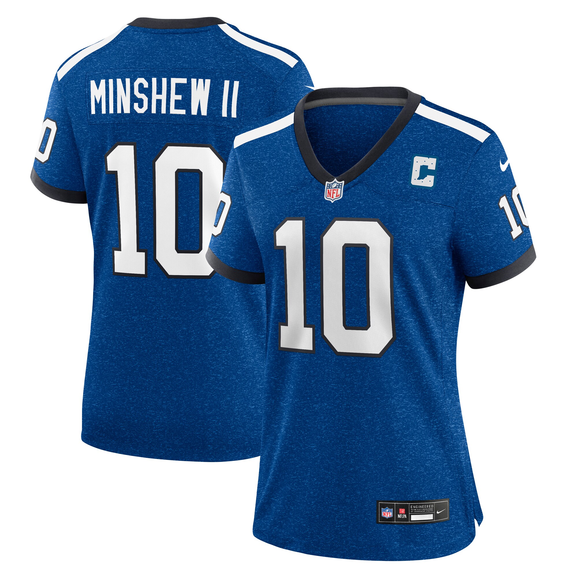 Gardner Minshew Indianapolis Colts  Women's Indiana Nights Alternate Game Jersey - Royal