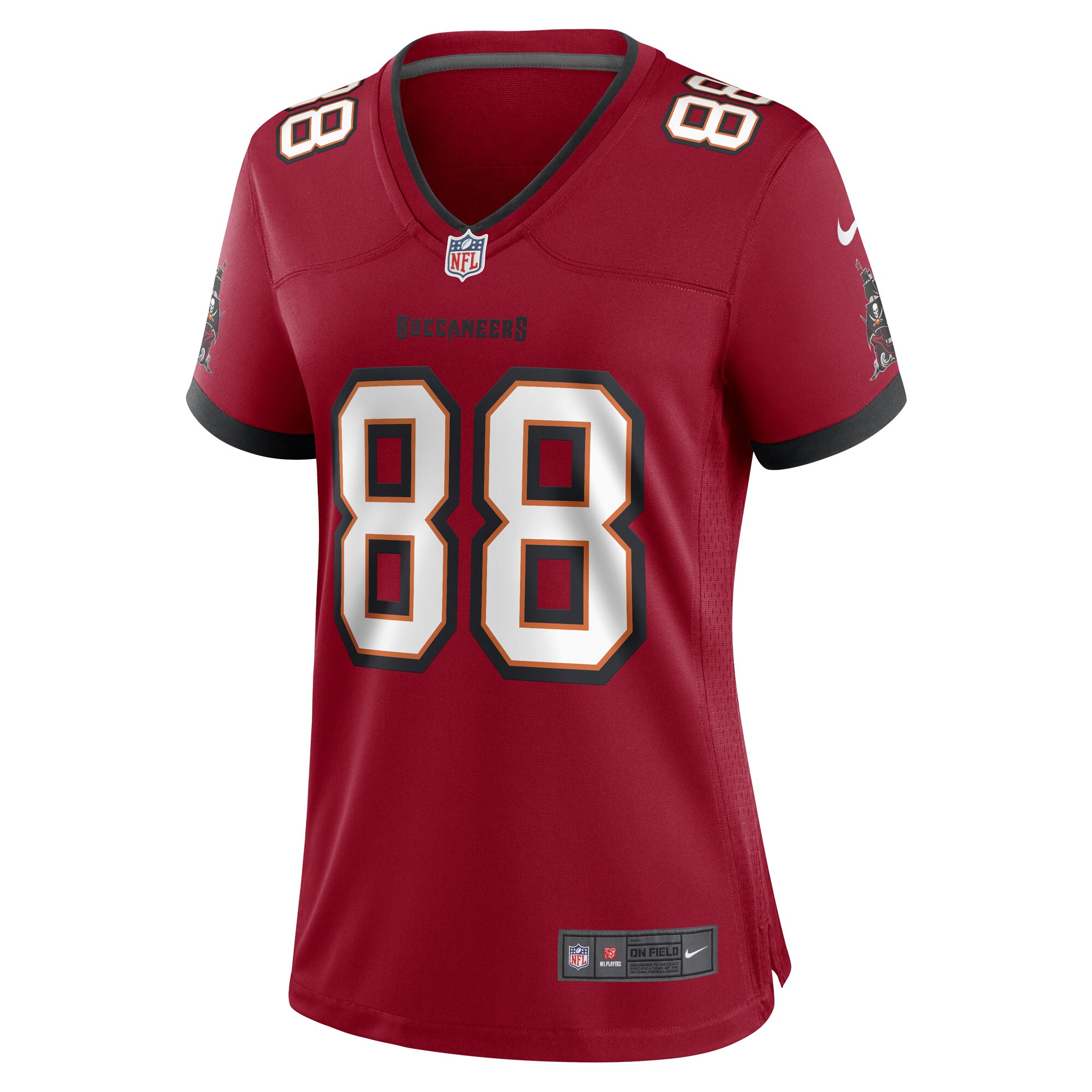 Cade Otton Tampa Bay Buccaneers  Women's Game Player Jersey - Red