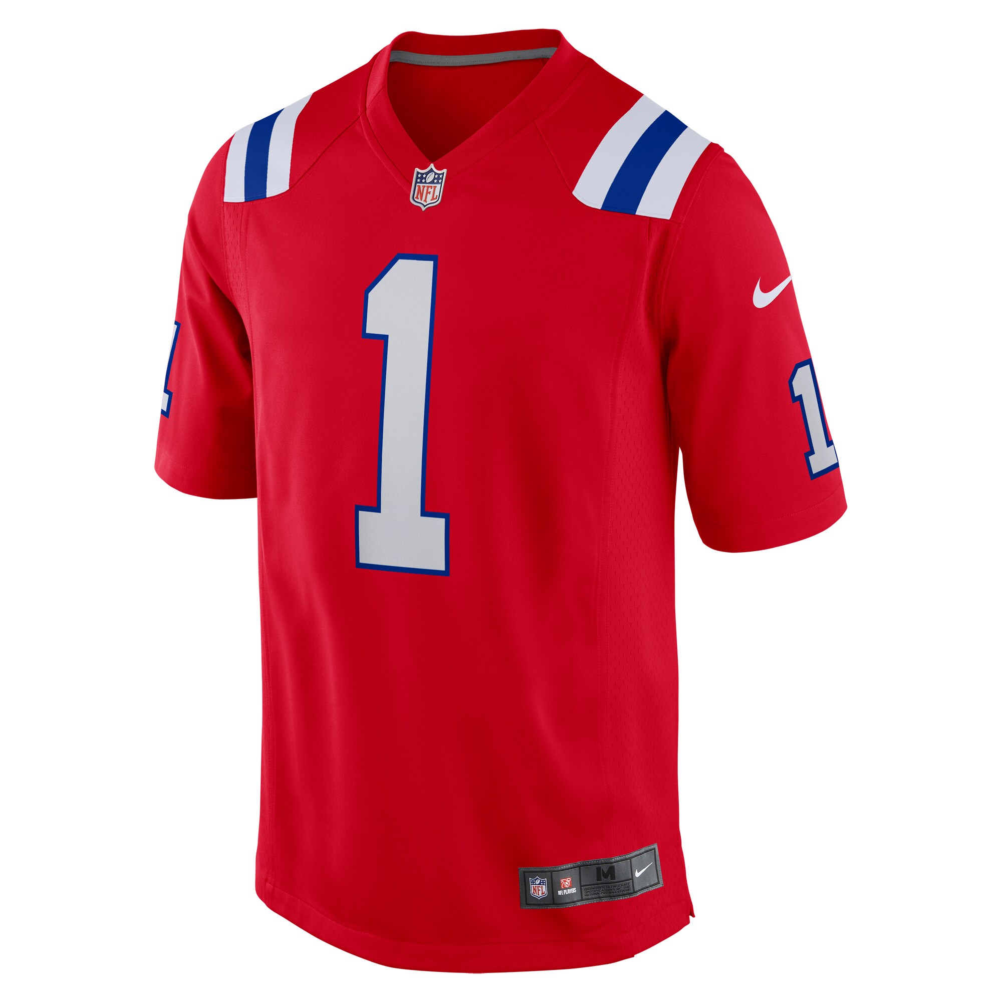 Christian Gonzalez New England Patriots  2023 NFL Draft First Round Pick Alternate Game Jersey - Red