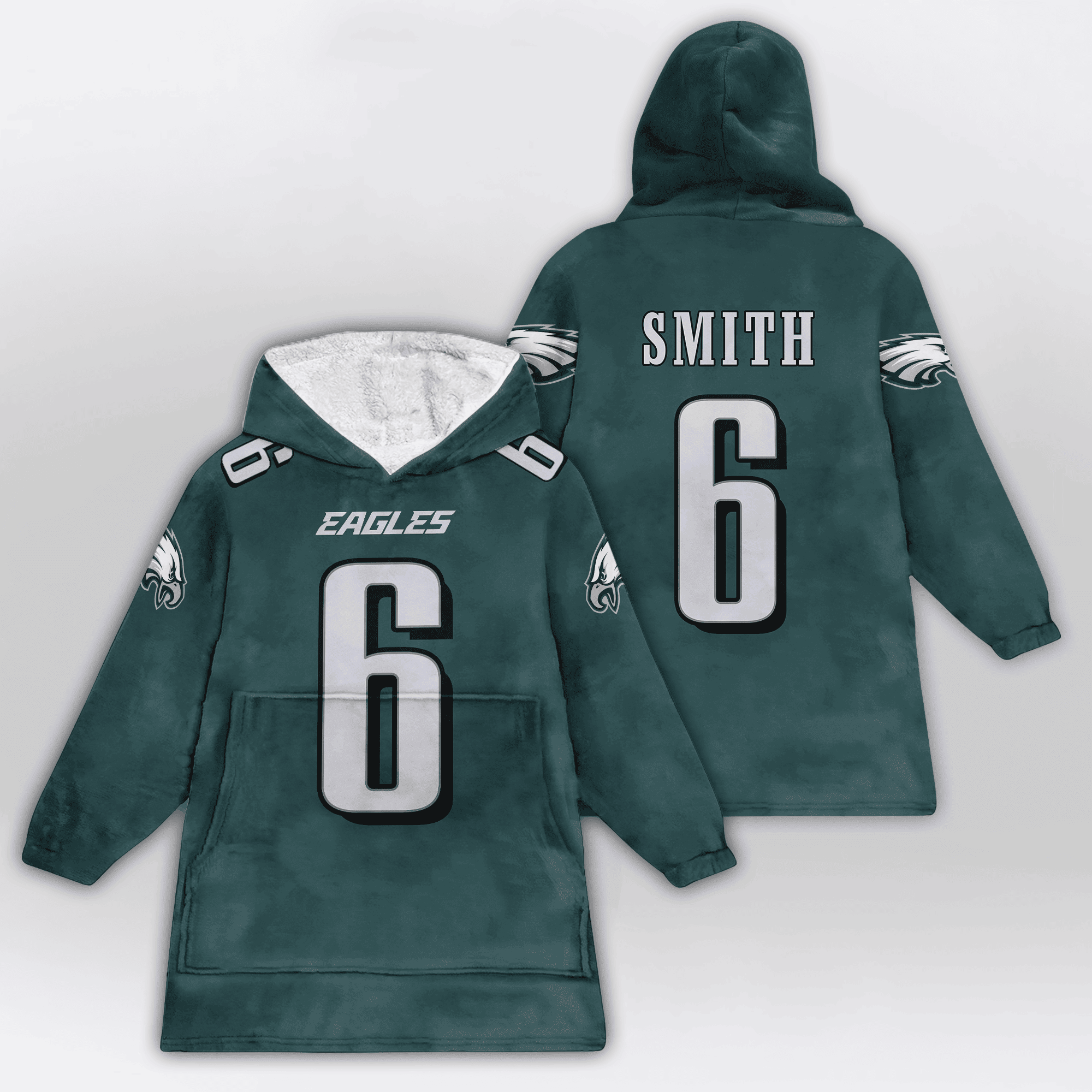 Kid 6 Philadelphia Football Unisex Blanket Hoodie