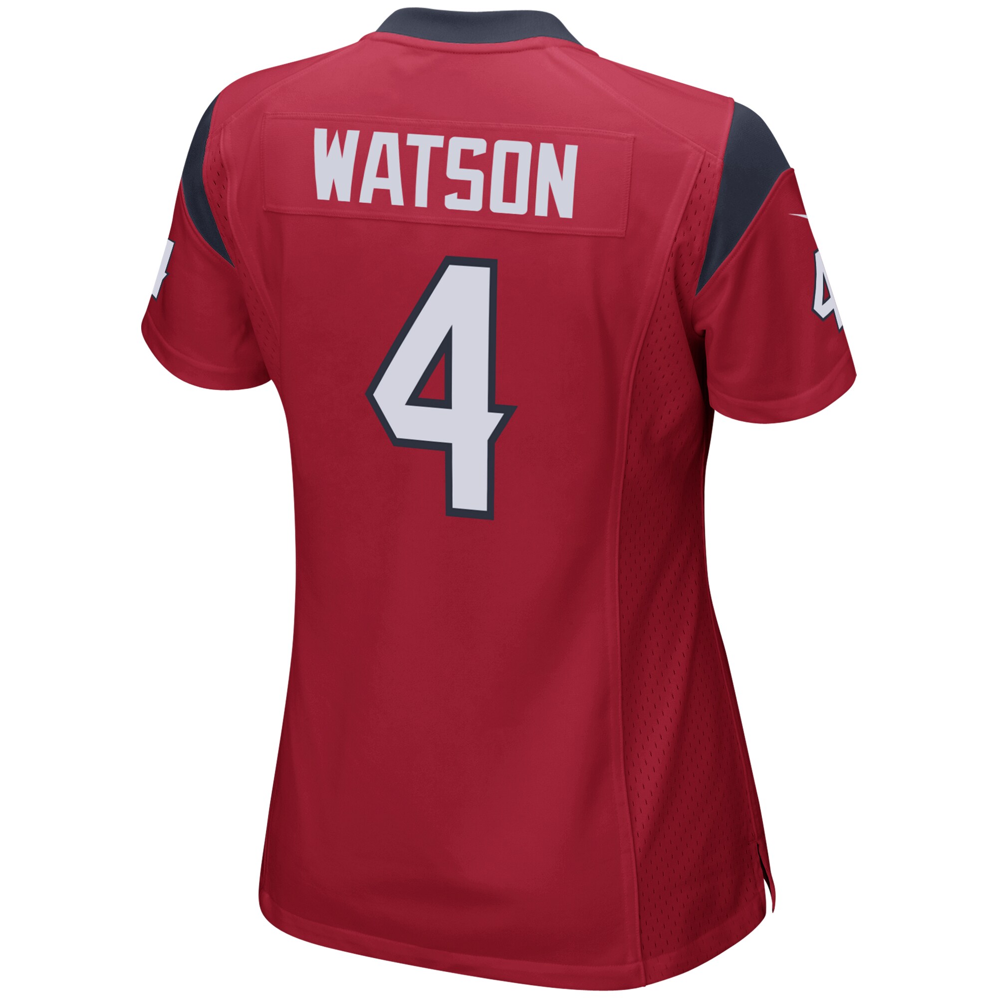 Deshaun Watson Houston Texans Women's Team Color Game Jersey - Red