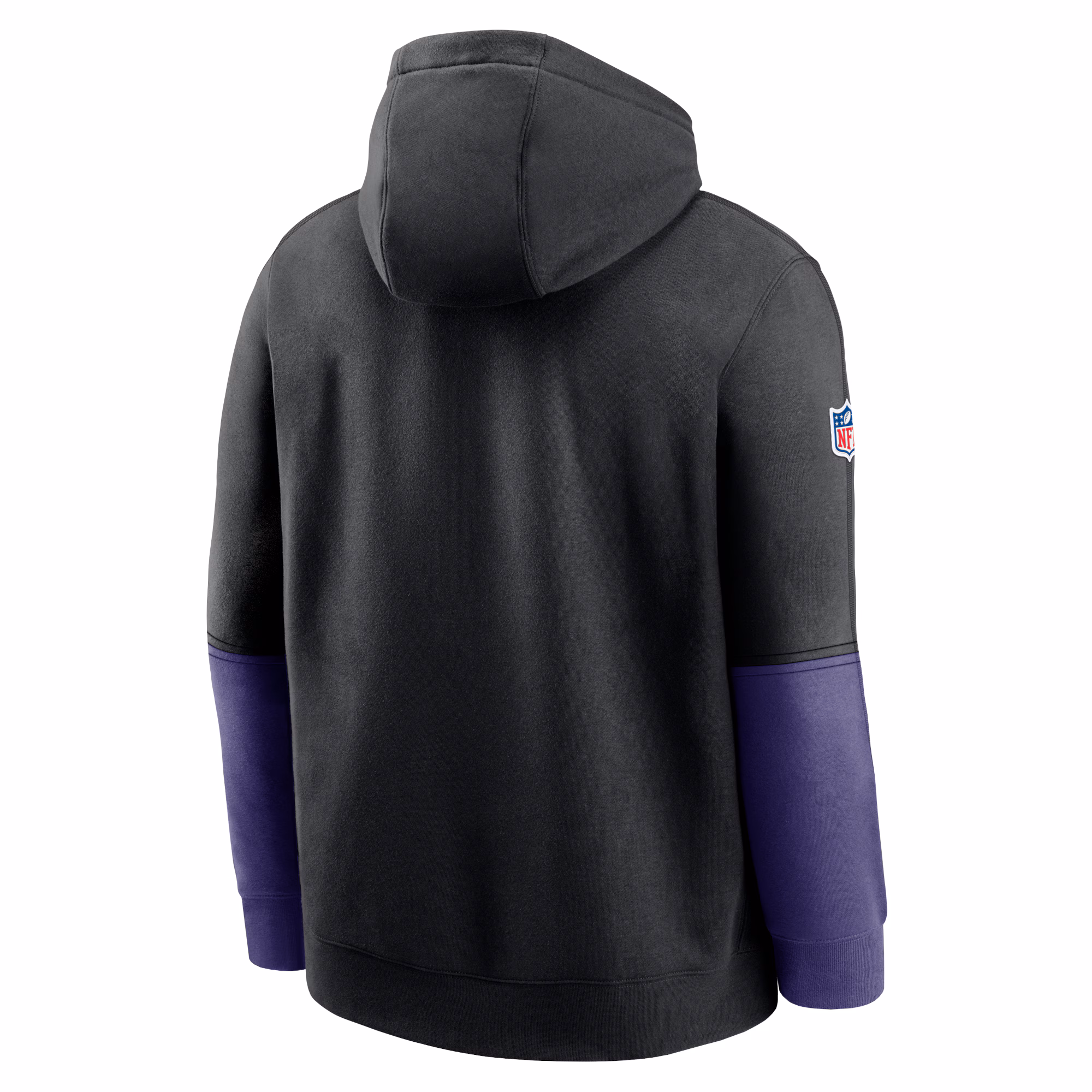 Baltimore Ravens 2024 Sideline Club Pullover Hoodie - Black
