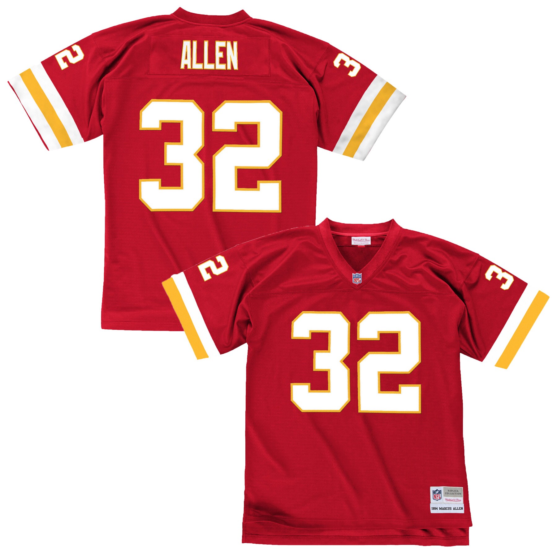 Marcus Allen Kansas City Chiefs  1994 Retired Player Legacy Replica Jersey - Red