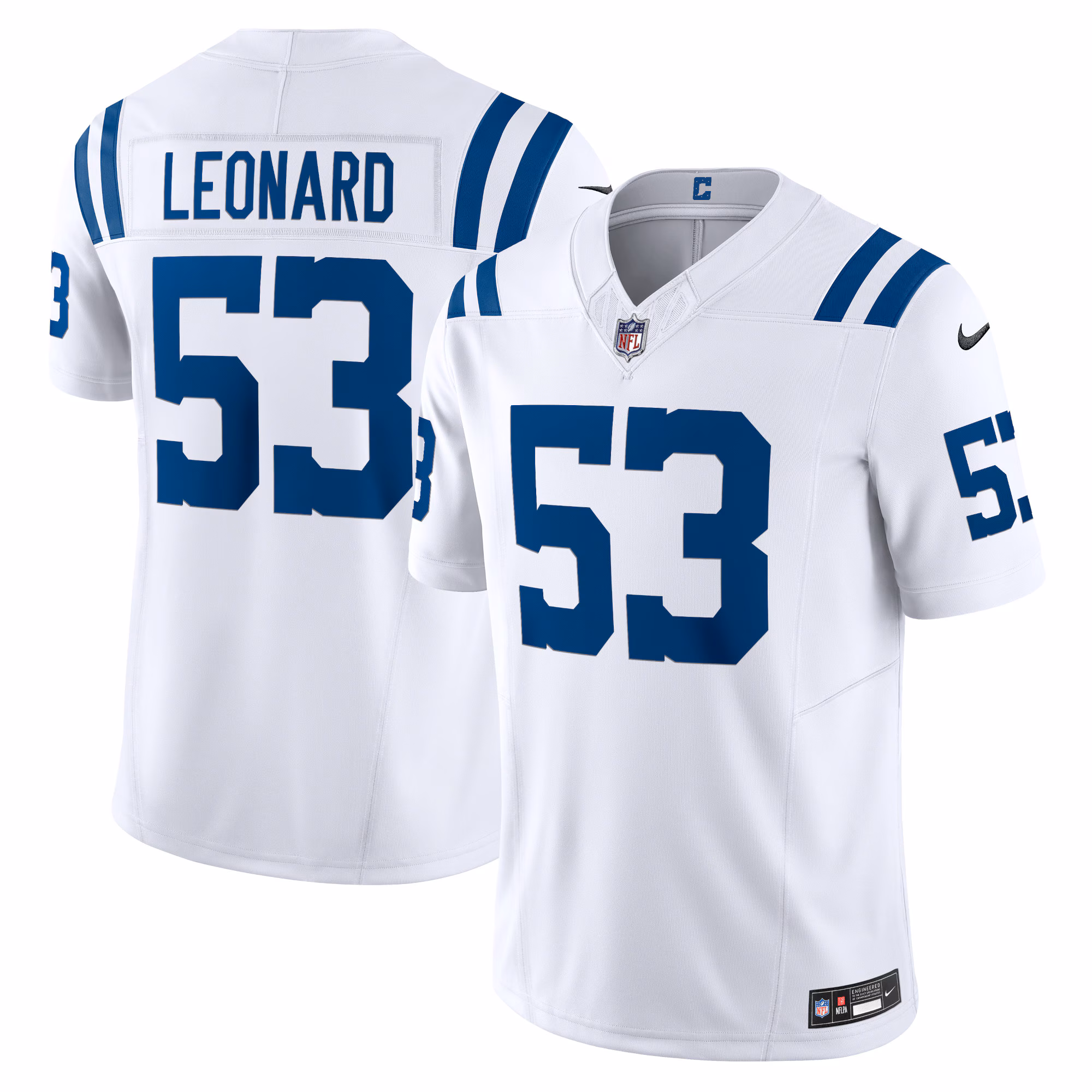 Shaquille Leonard Indianapolis Colts Vapor F.U.S.E. Limited Jersey - White