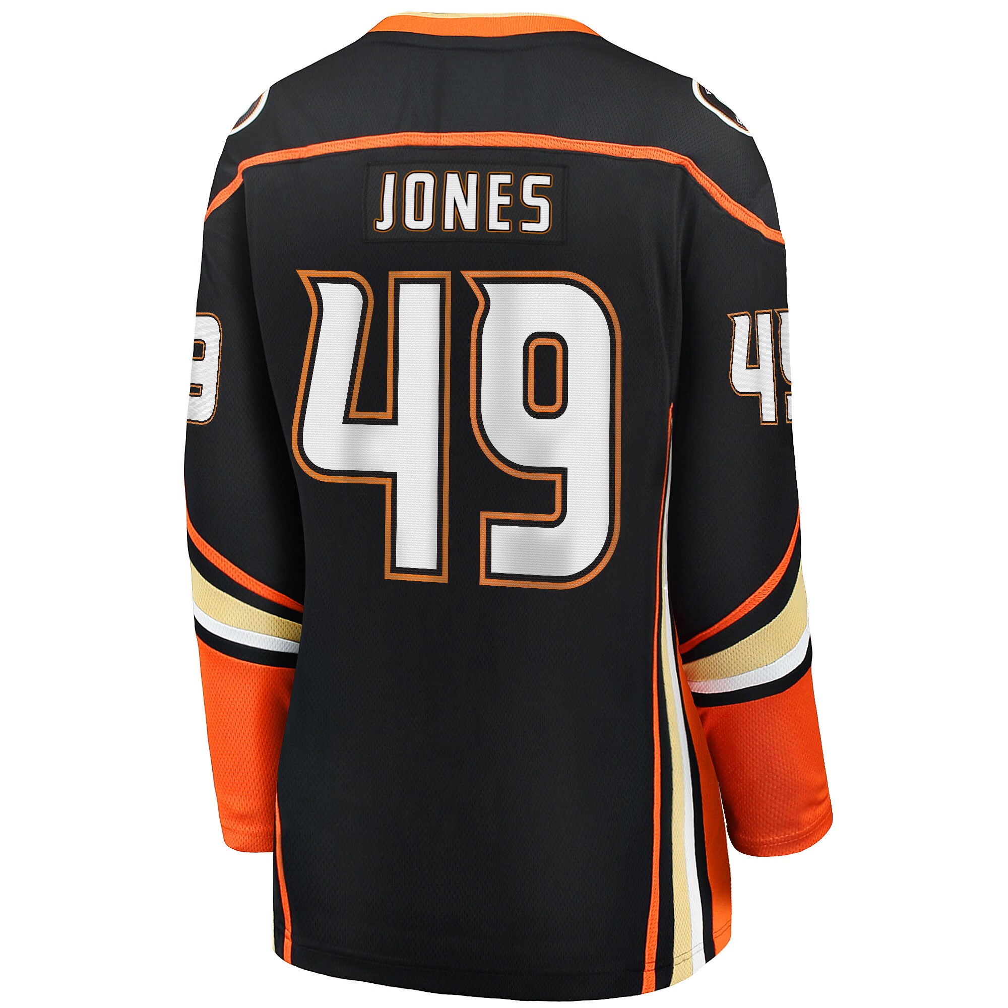 Max Jones Anaheim Ducks Women's Home Breakaway Player Jersey - Black