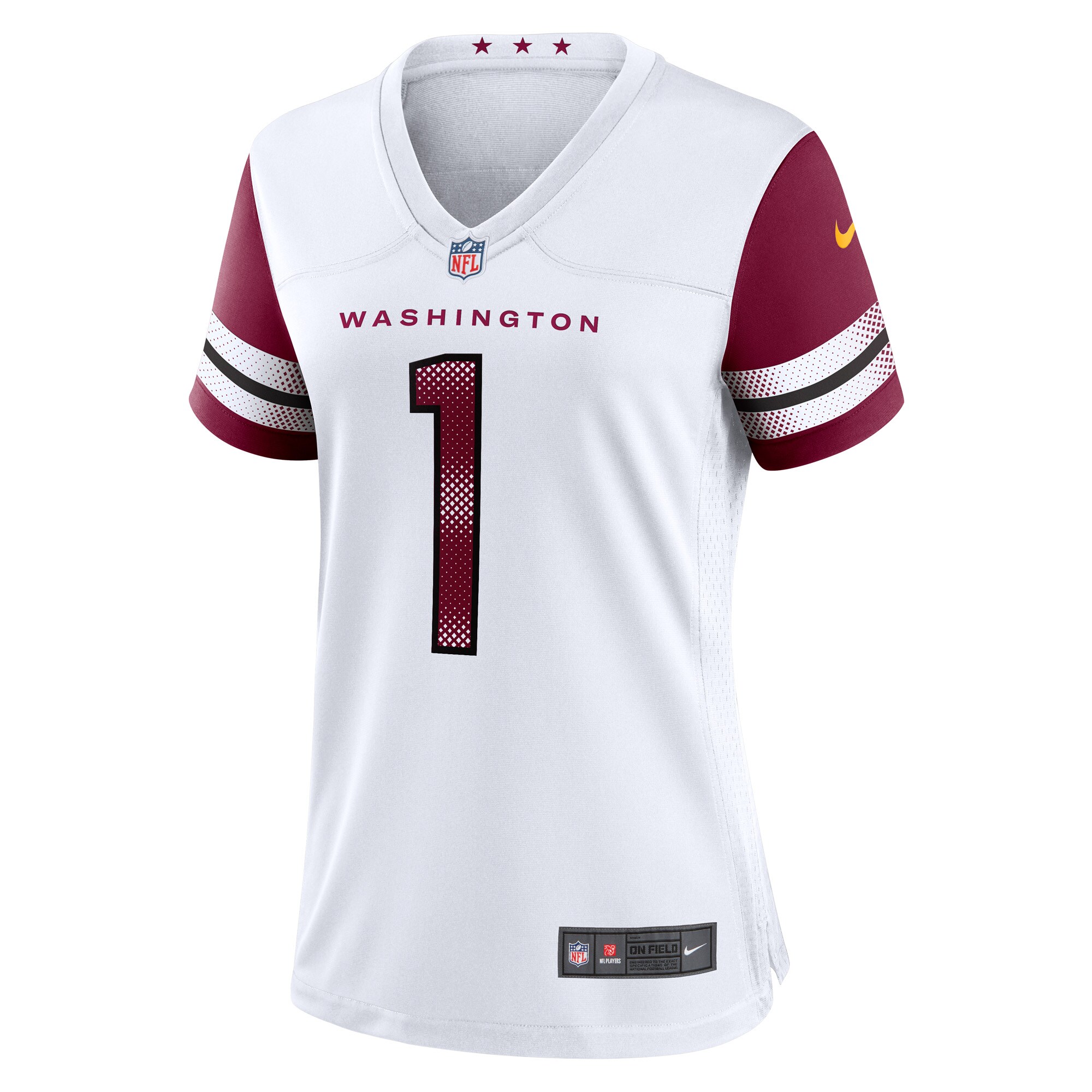 Jahan Dotson Washington Commanders  Women's Game Player Jersey - White