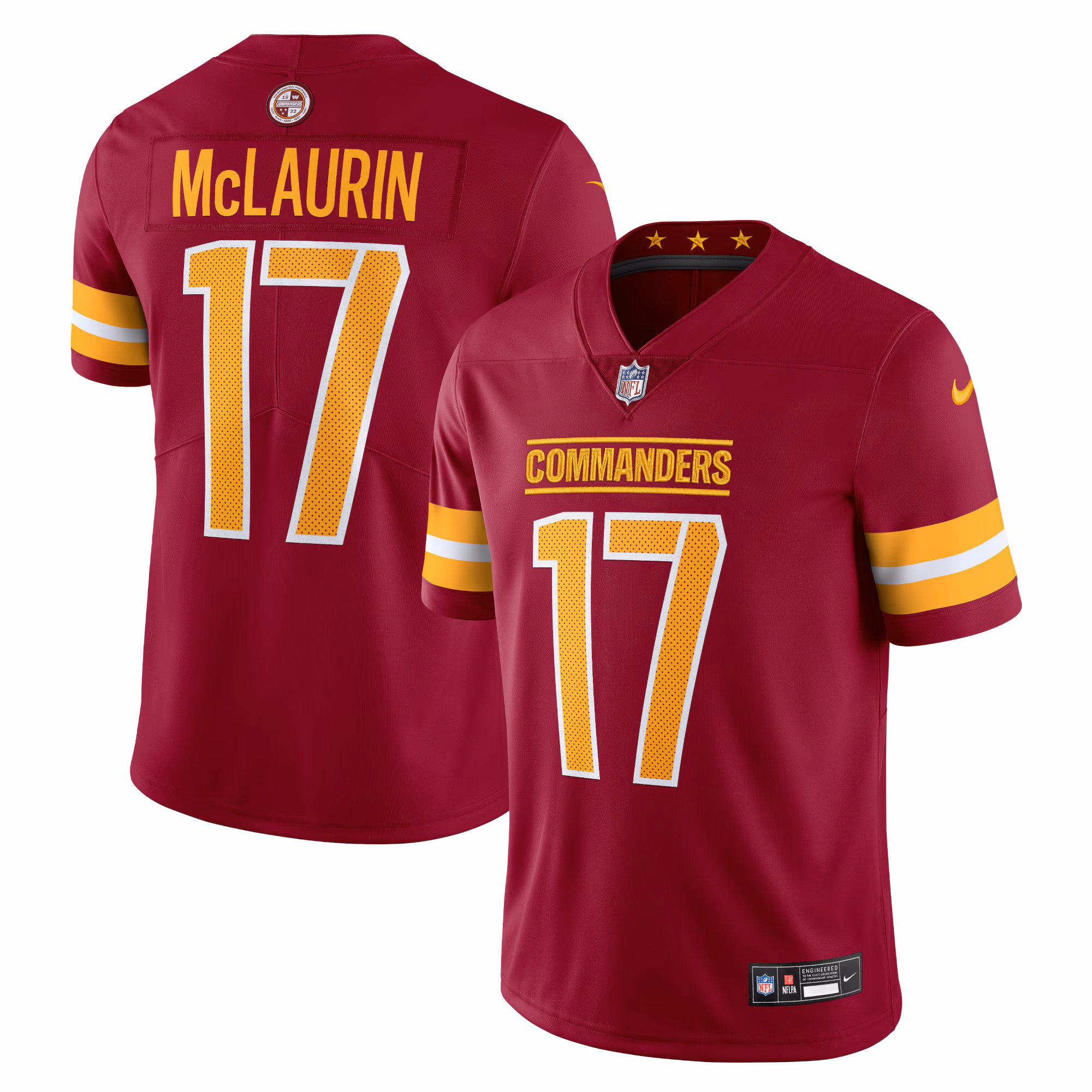 Terry McLaurin Washington Commanders  Vapor Untouchable Limited Jersey - Burgundy