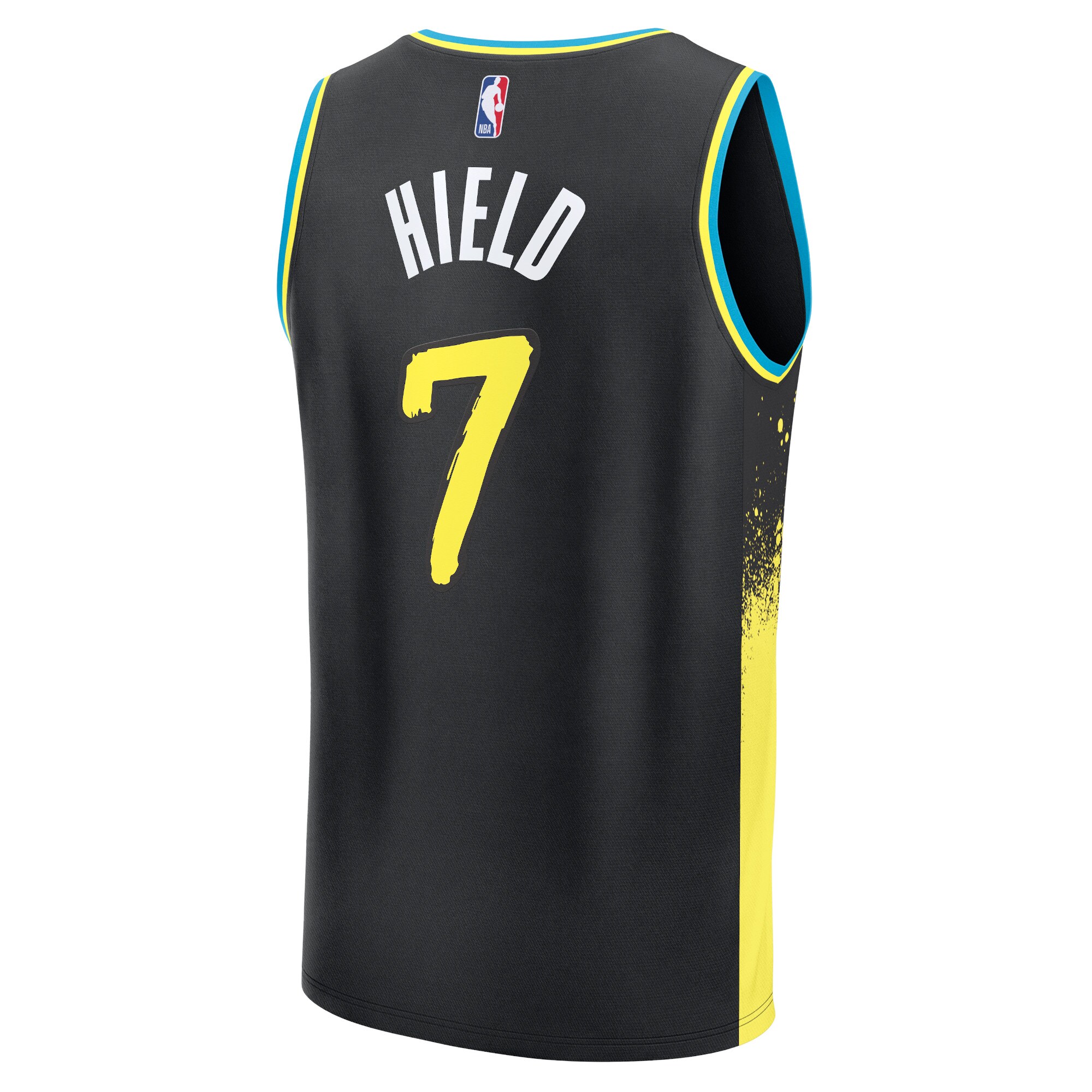Unisex Indiana Pacers Buddy Hield  Black 2023/24 Fast Break Jersey - City Edition