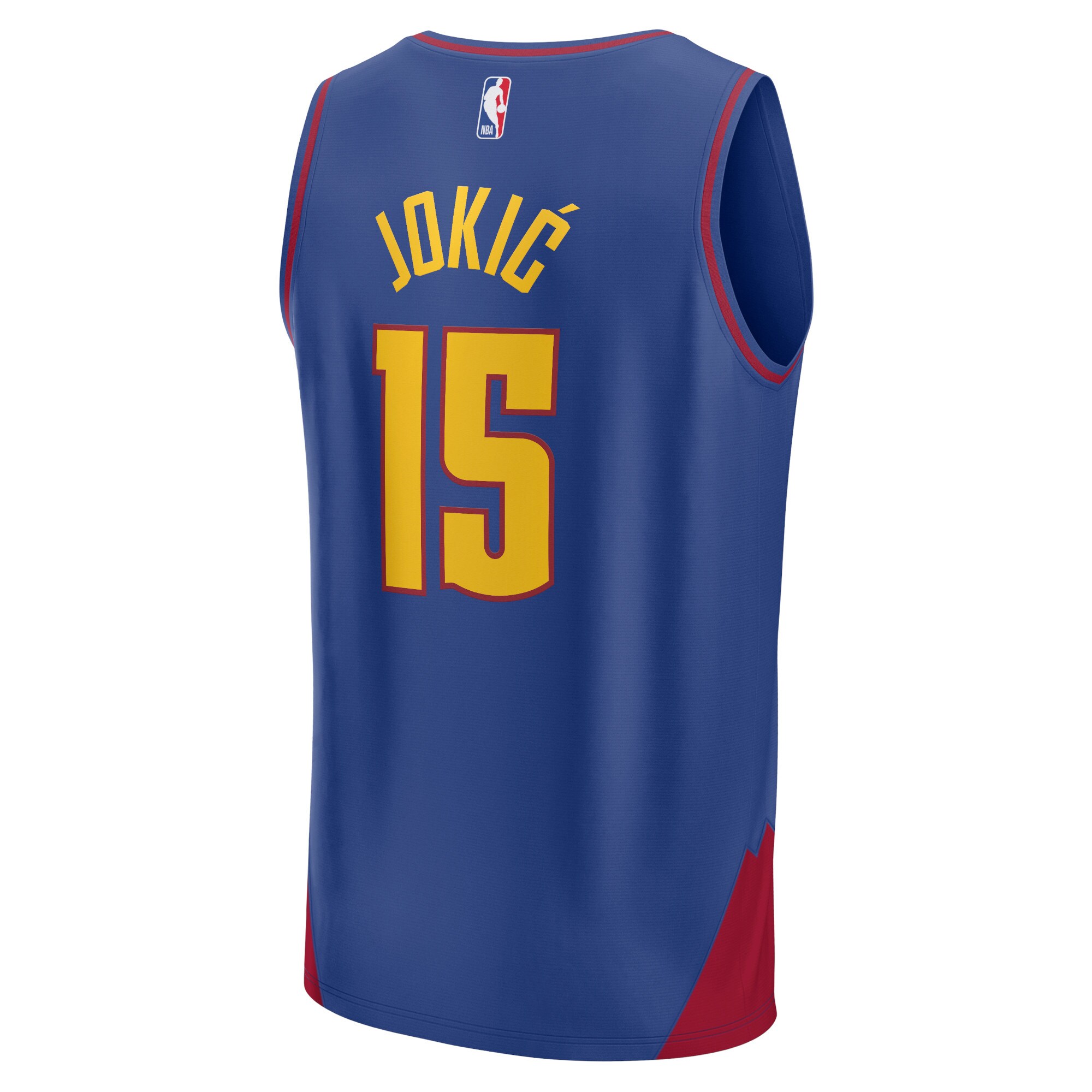 Nikola Jokic Denver Nuggets  Fast Break Replica Player Jersey - Statement Edition - Navy