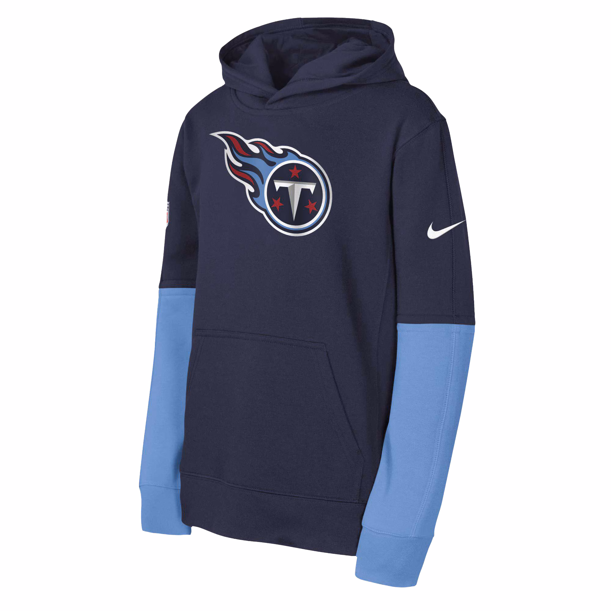 Tennessee Titans Youth  Team Issue Club Pullover Hoodie - Navy